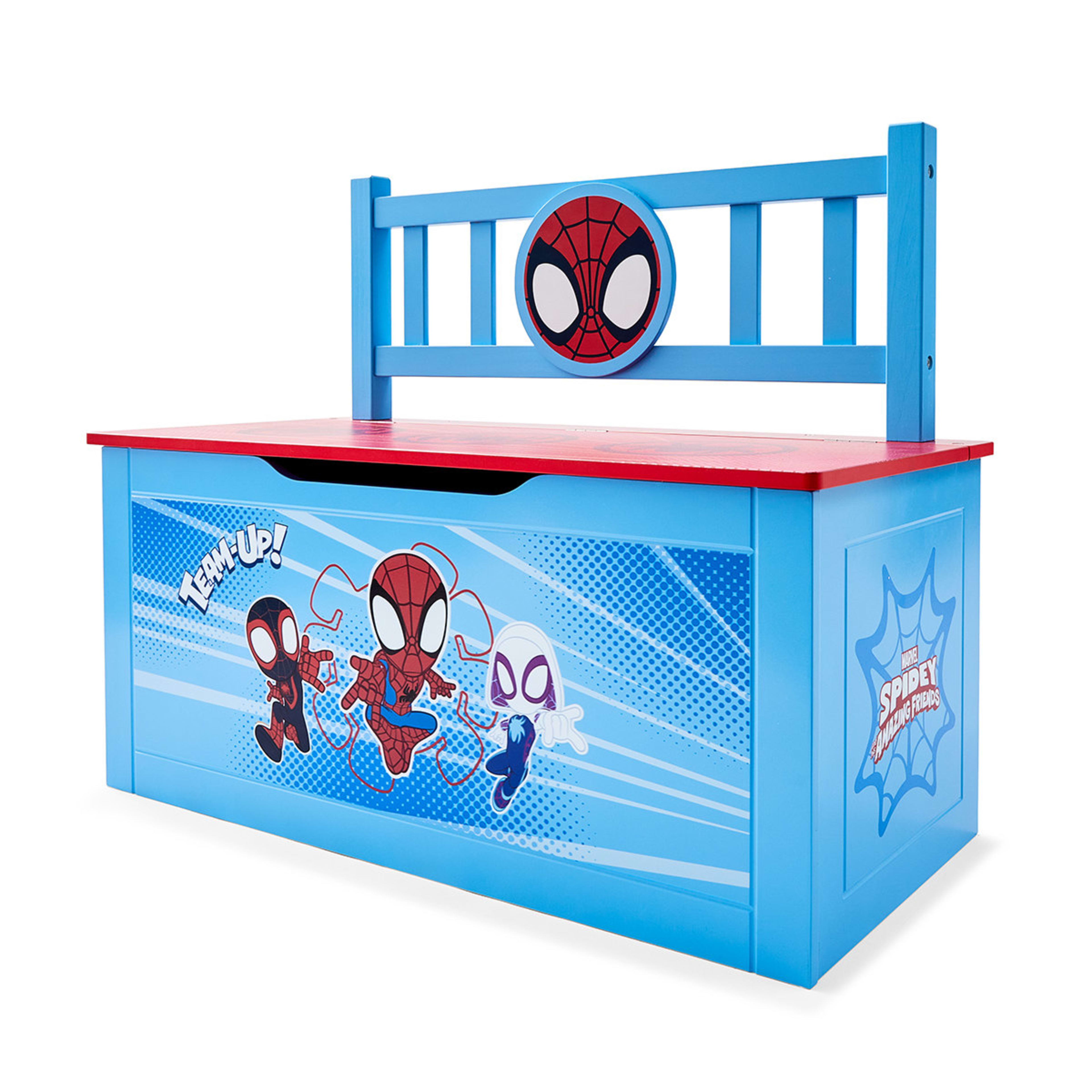 3 Marvel Spidey and His Amazing Friends Spidey Storage Bench and Seat, 3 of 10