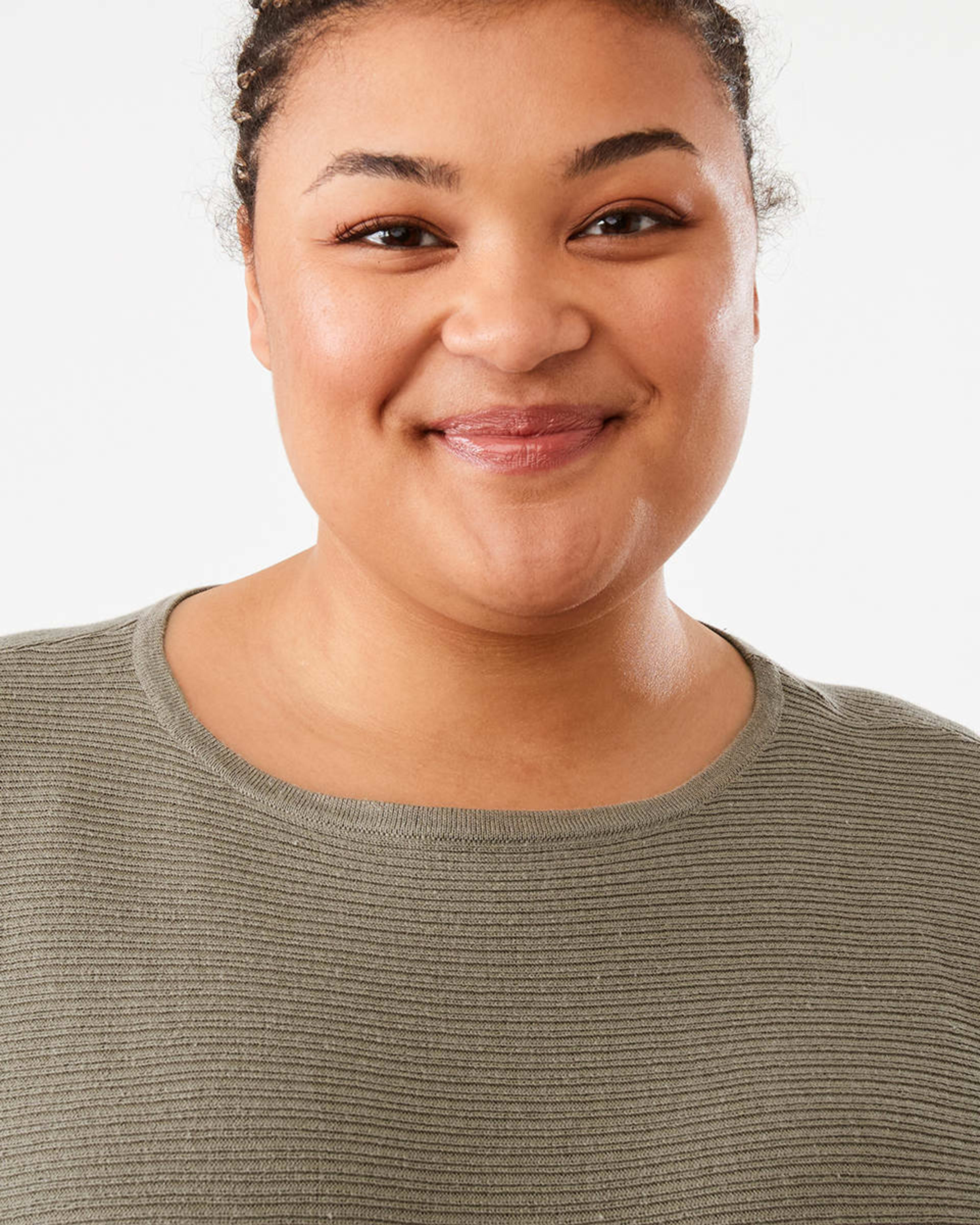 Curve Long Sleeve Batwing Jumper Kmart