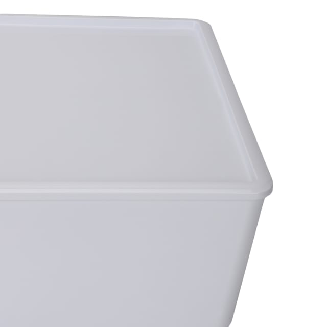 26L Smooth and Shiny Plastic Tub White Kmart NZ
