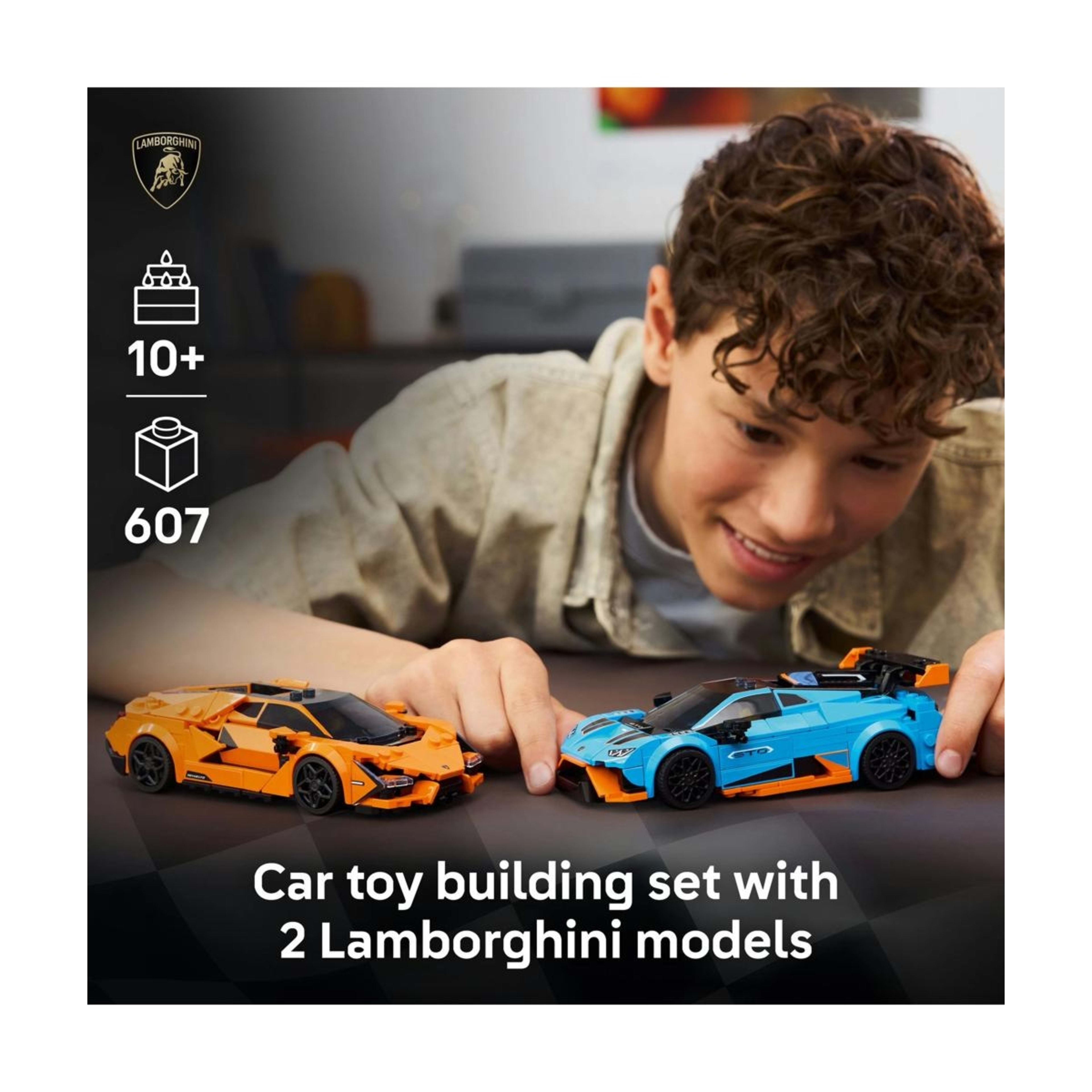 3 LEGO Speed Champions Lamborghini Revuelto & Huracan STO 77238, 3 of 10