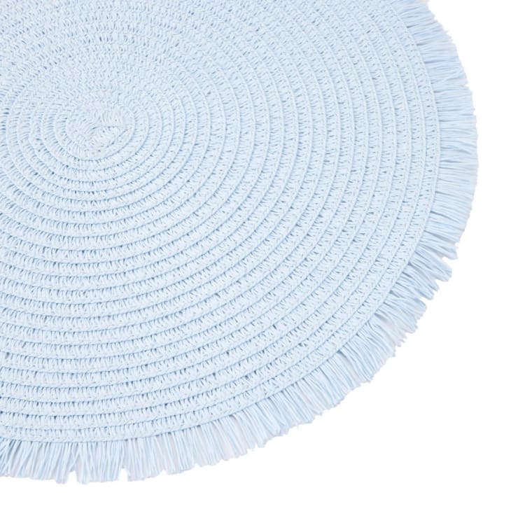 Blue Fringed Placemat Kmart NZ