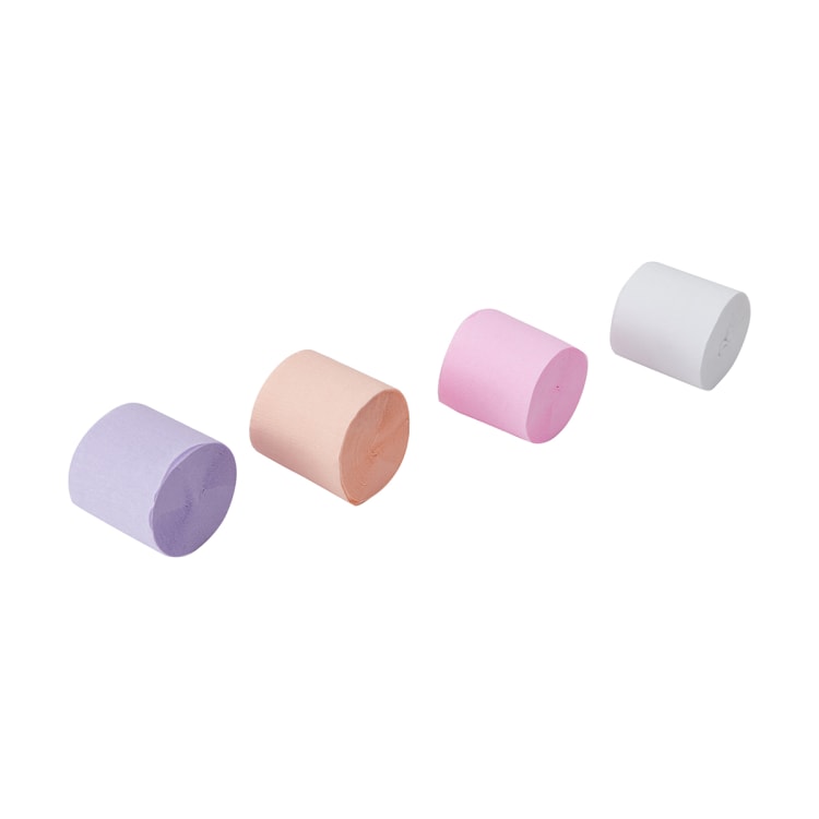 4 Pack Pastel Streamers Kmart
