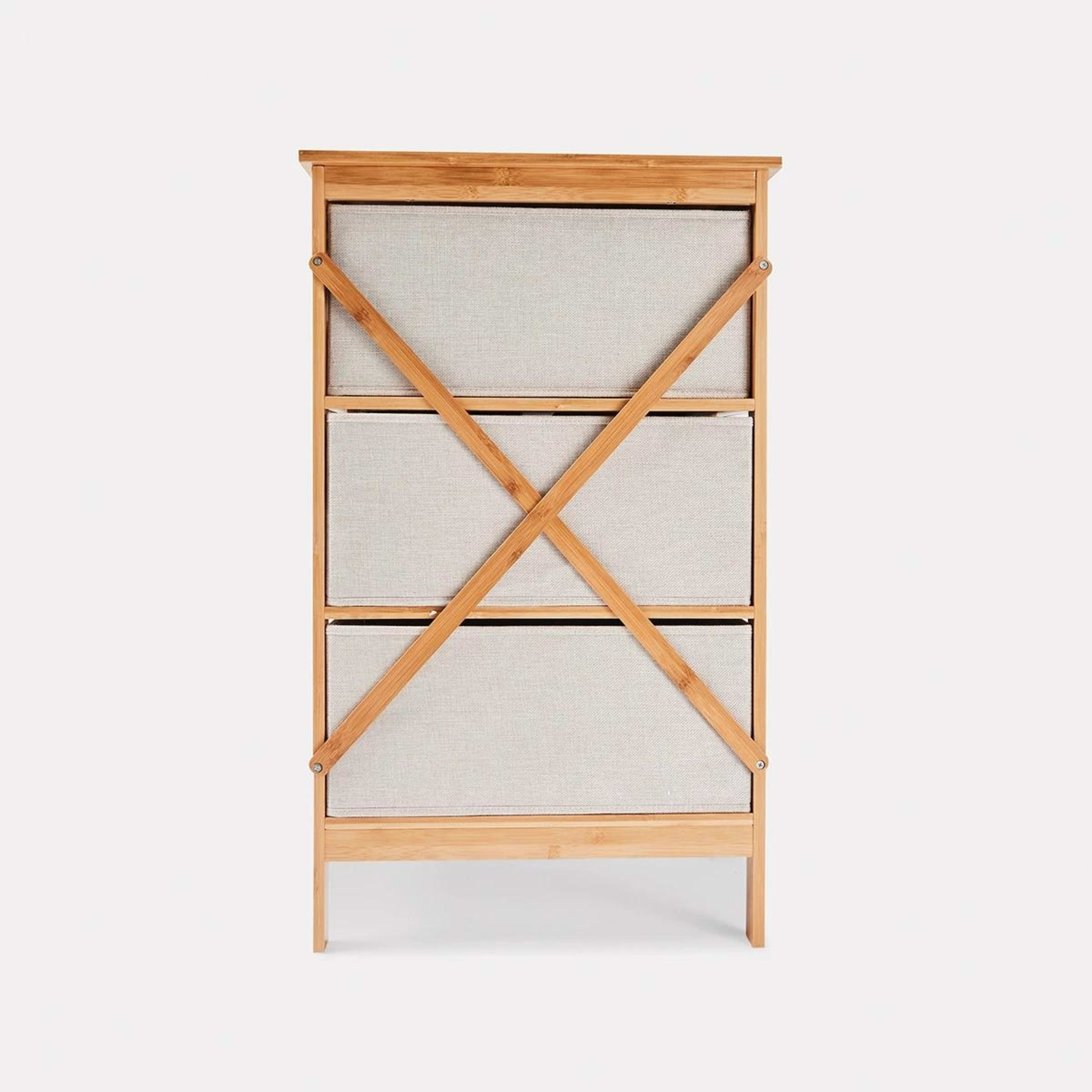 8 3 Drawer Bamboo Chest, 8 of 10