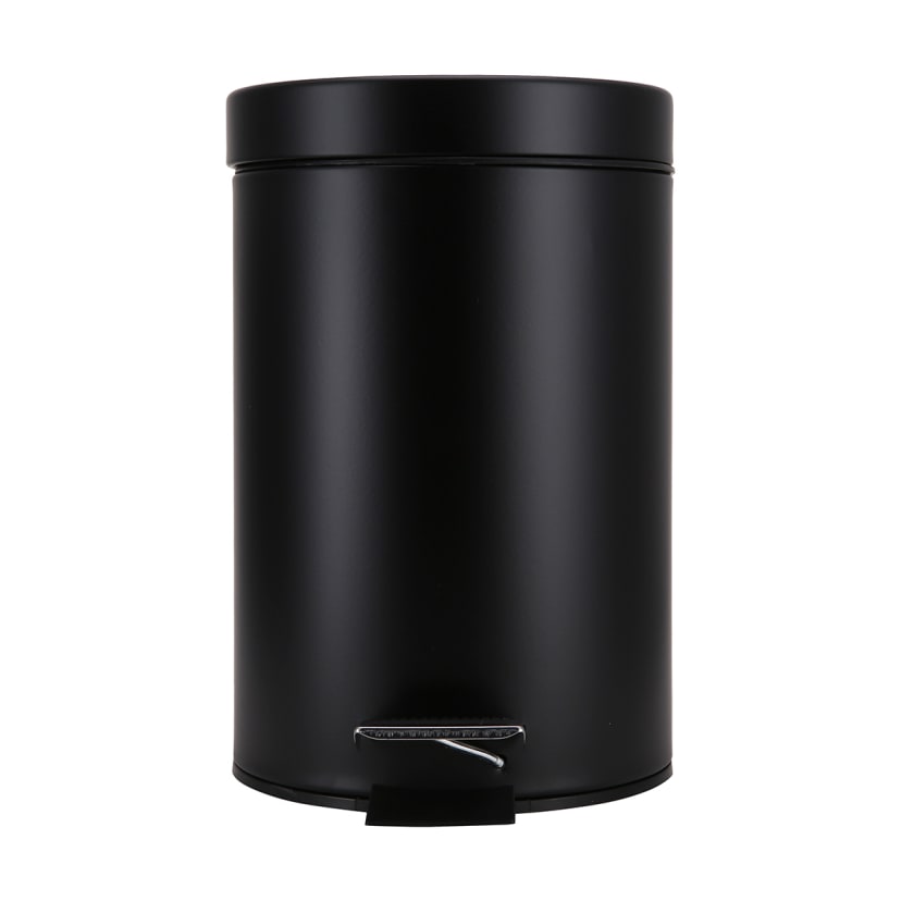 3L Rubbish Bin Black Kmart