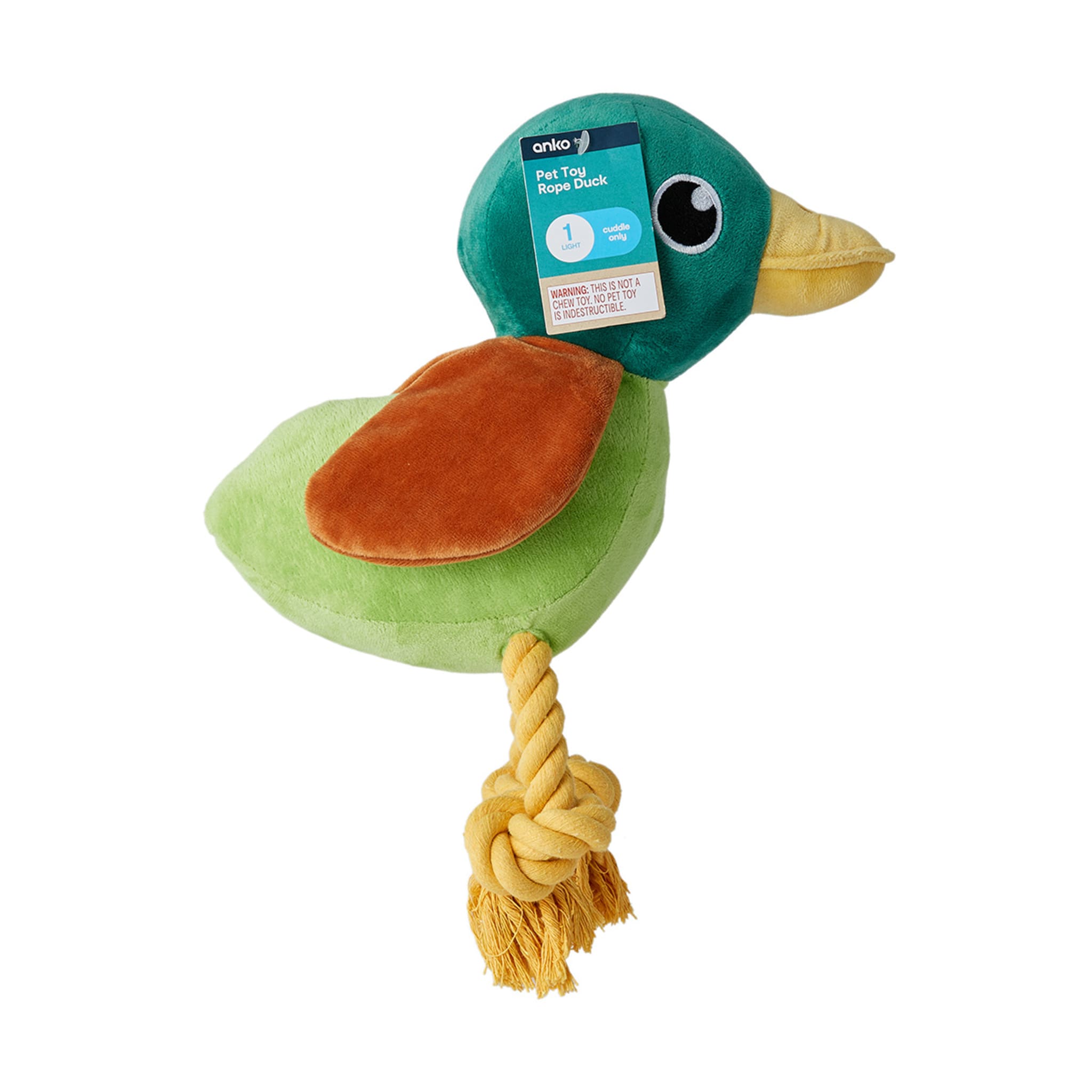 Pet Toy Rope Duck Kmart