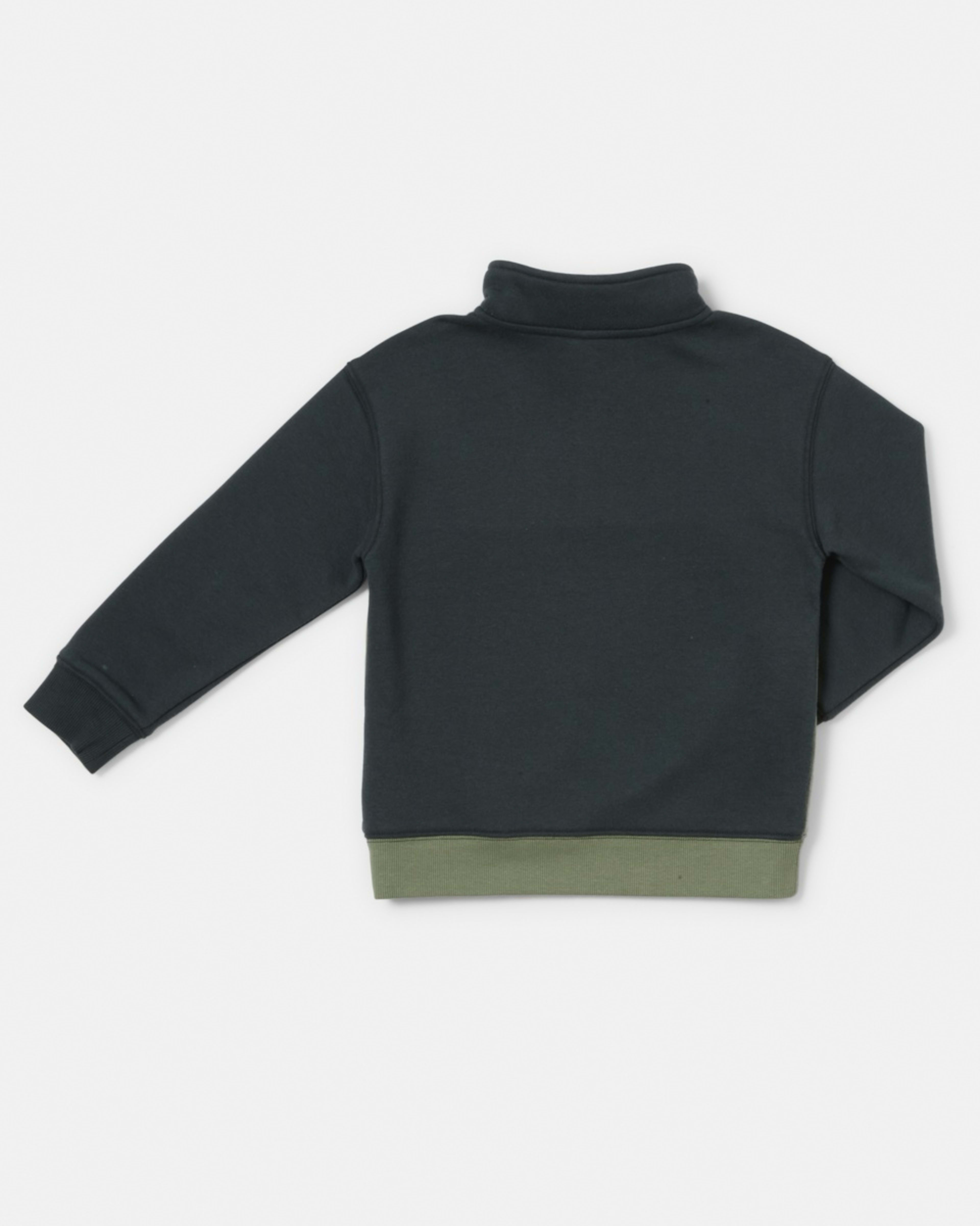 10 Quarter Zip Sweatshirt Wood Grey, 10 of 10