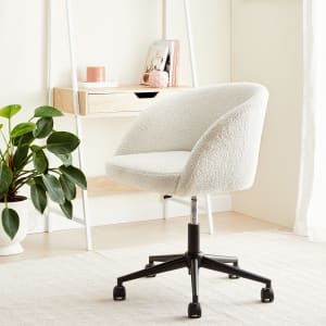 Boucle Office Chair