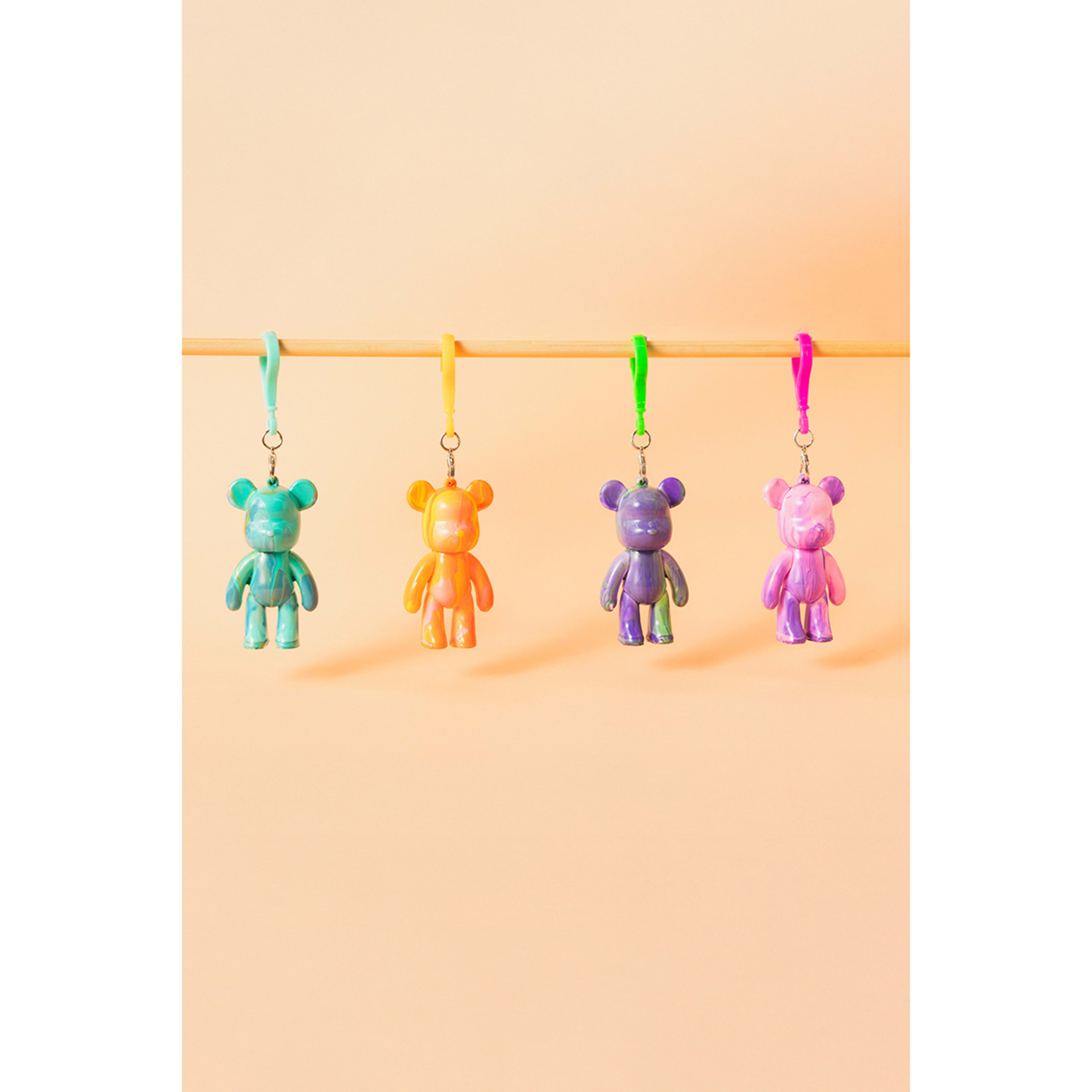 5 Pour PalZ Keyring - Assorted, 5 of 10