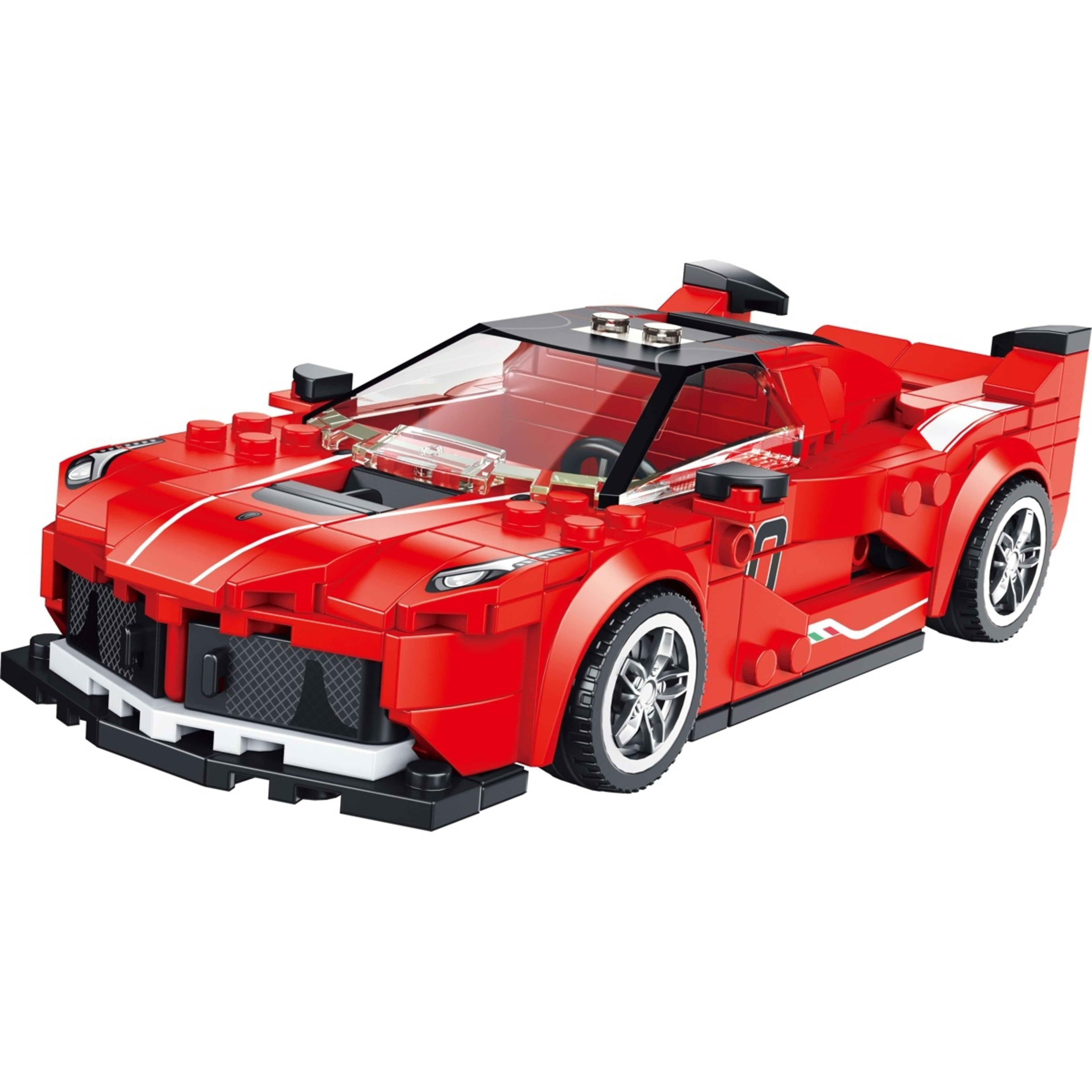 3 Mini Blocks Vehicle Series: Racing Car - Assorted, 3 of 4