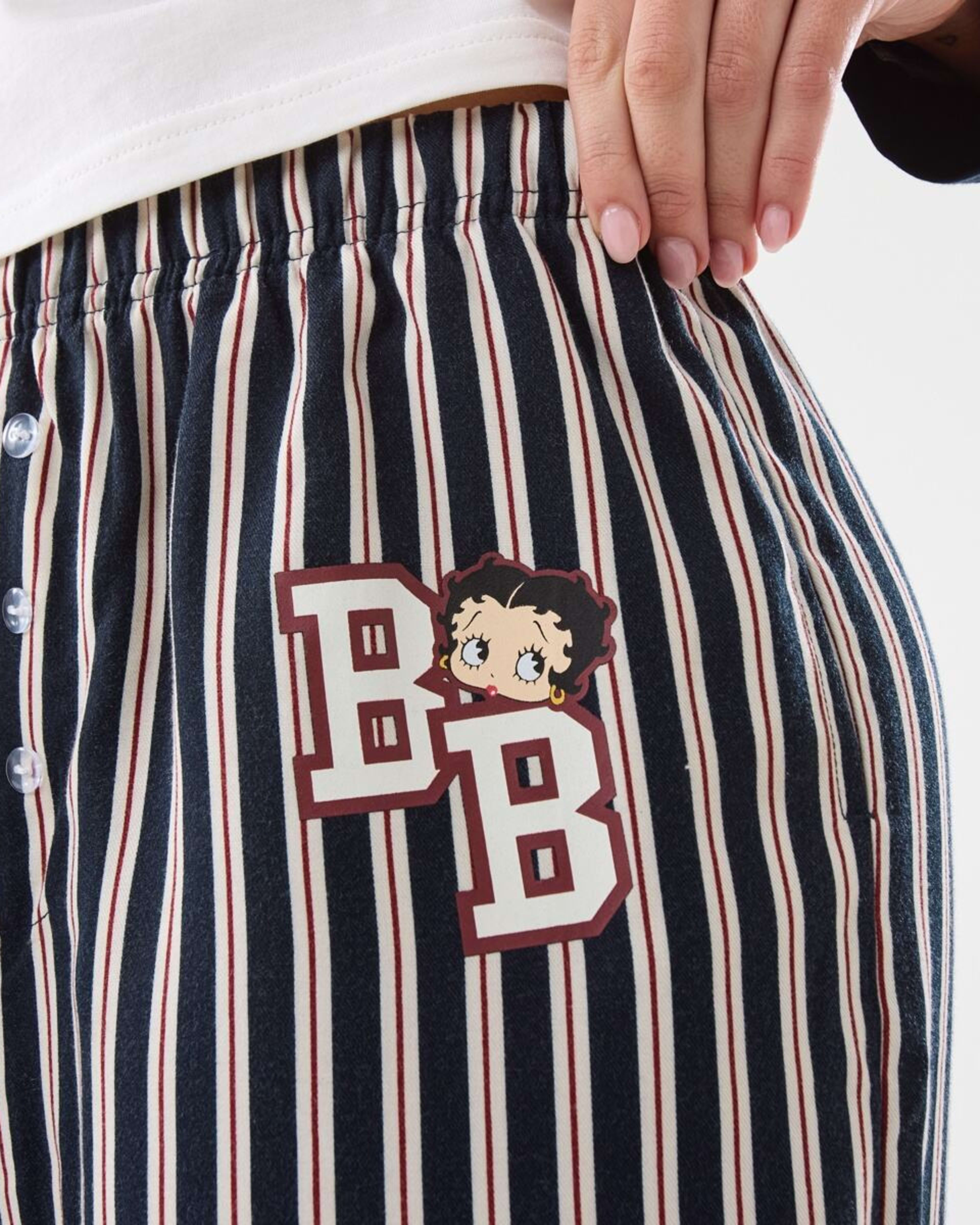 7 Betty Boop License Long Sleeve Top and Pants Pyjama set Betty Boop, 7 of 10