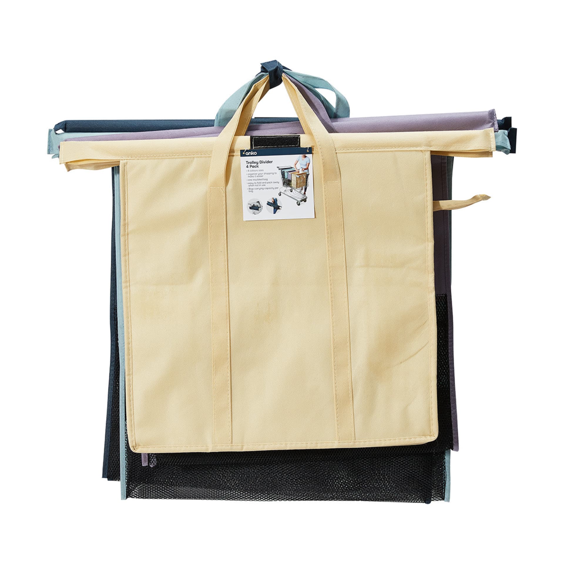 4 Pack Trolley Divider Kmart