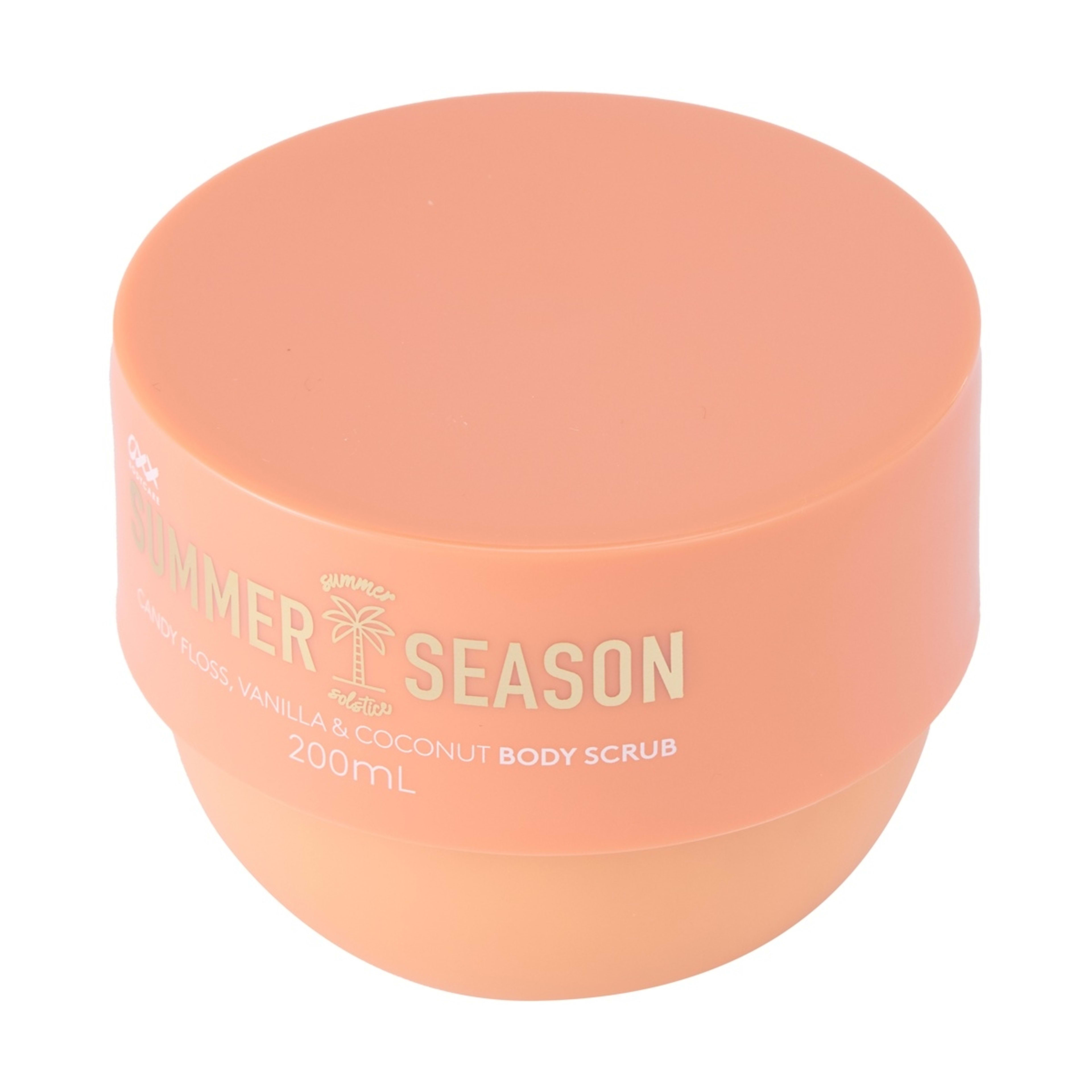 2 OXX Bodycare Summer Season Summer Solstice Body Scrub 200ml - Candy Floss, Vanilla and Coconut, 2 of 6