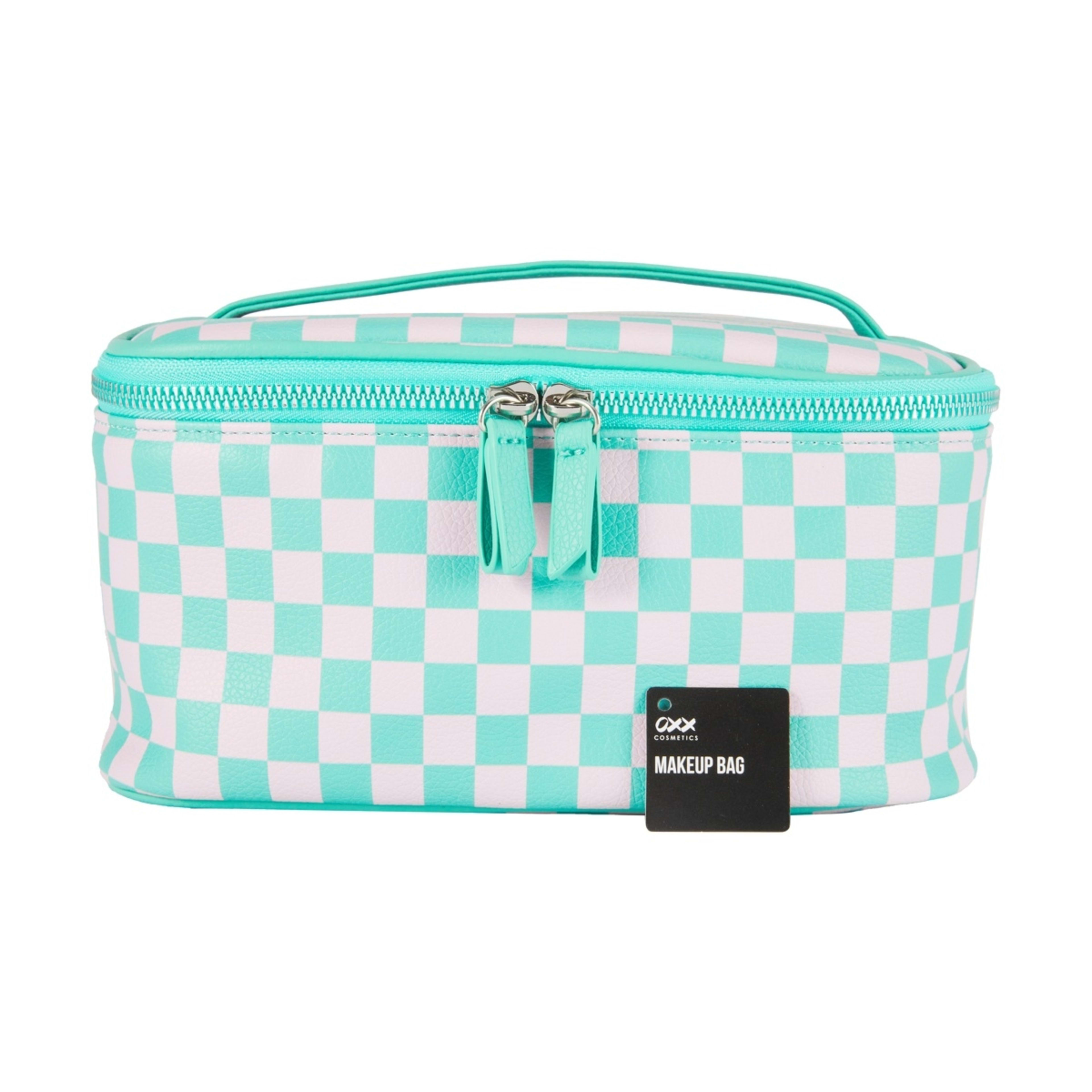 6 OXX Cosmetics Makeup Bag - Green and Pink, 6 of 6