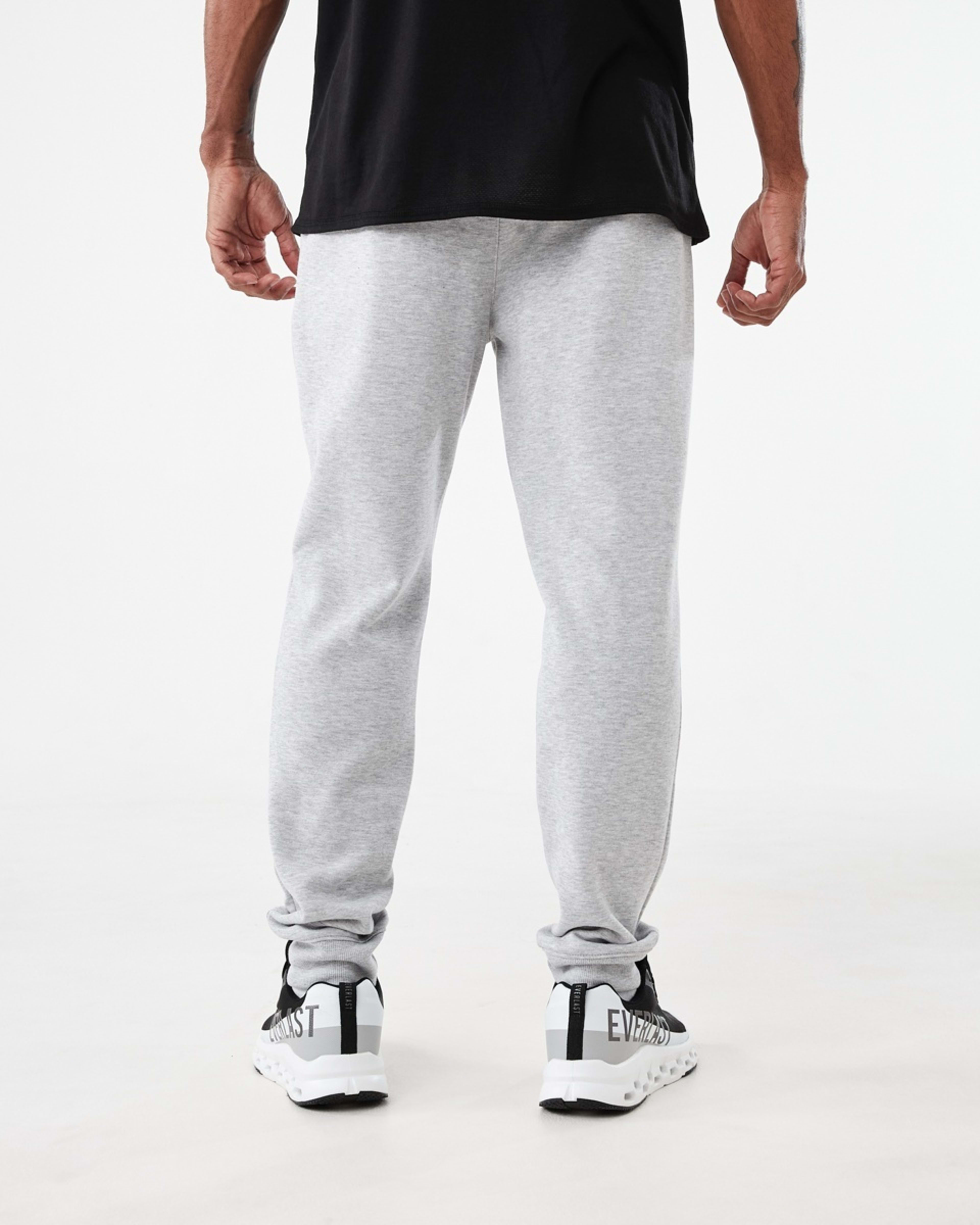 3 Everlast Mens Slim Trackpants EVER GREY MARLE, 3 of 7