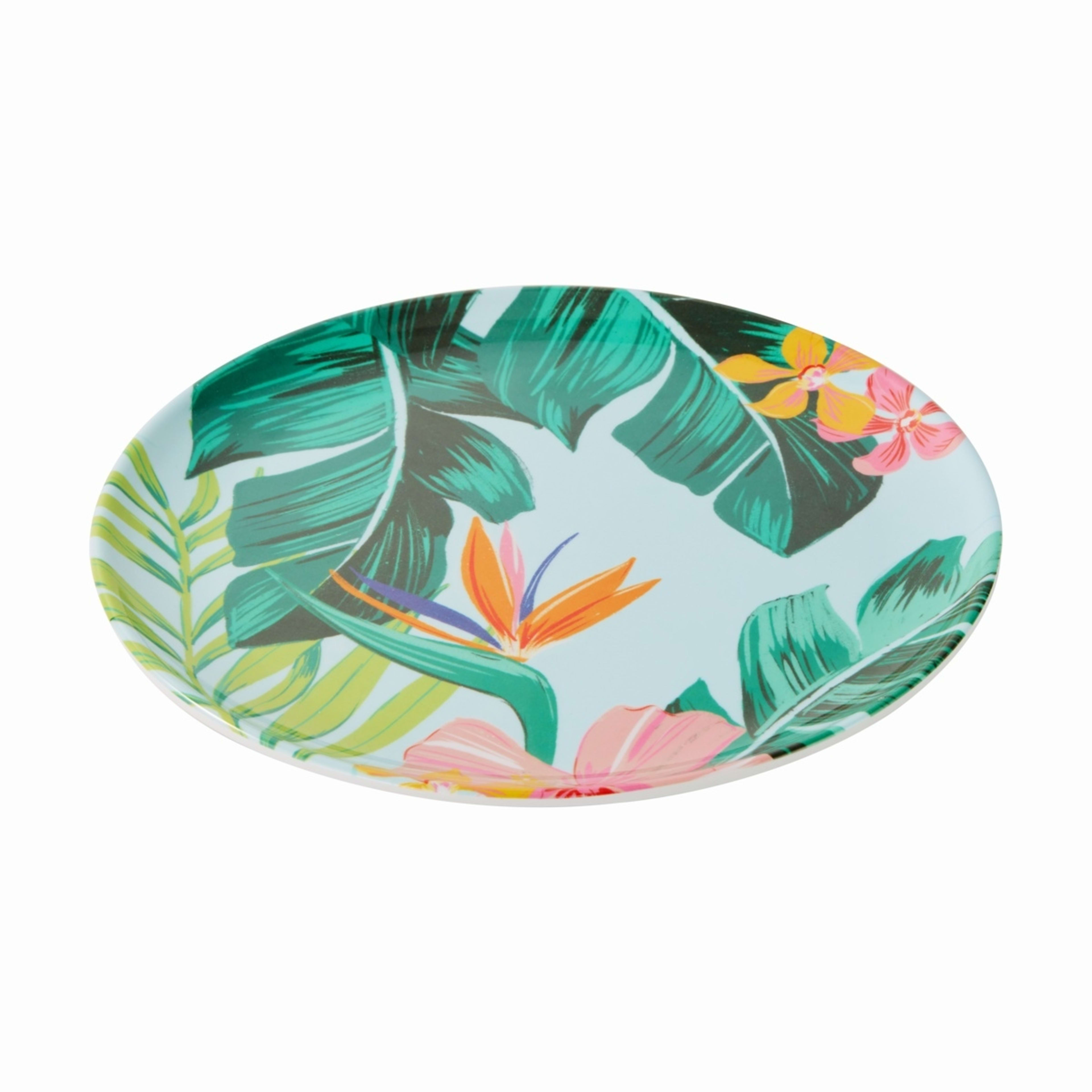 3 4 Pack Floral Birds Dinner Plates, 3 of 6