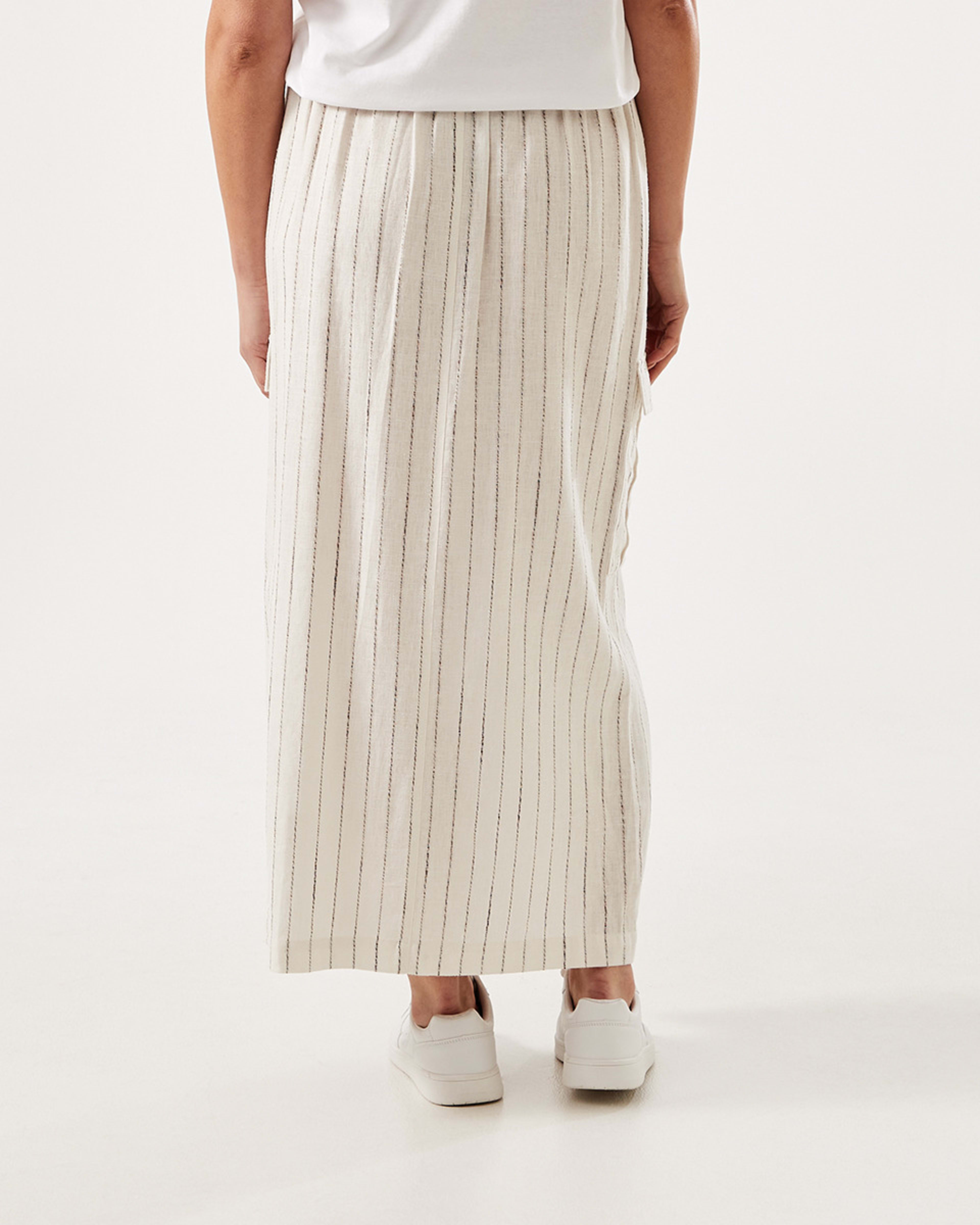 Linen Blend Cargo Skirt Kmart NZ