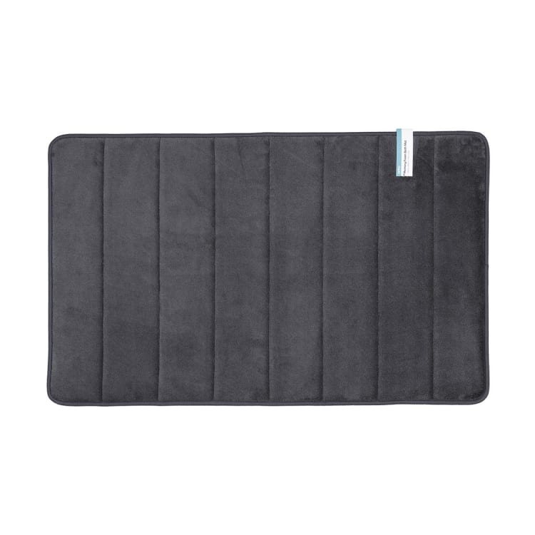 Memory Foam Bath Mat Ebony Kmart