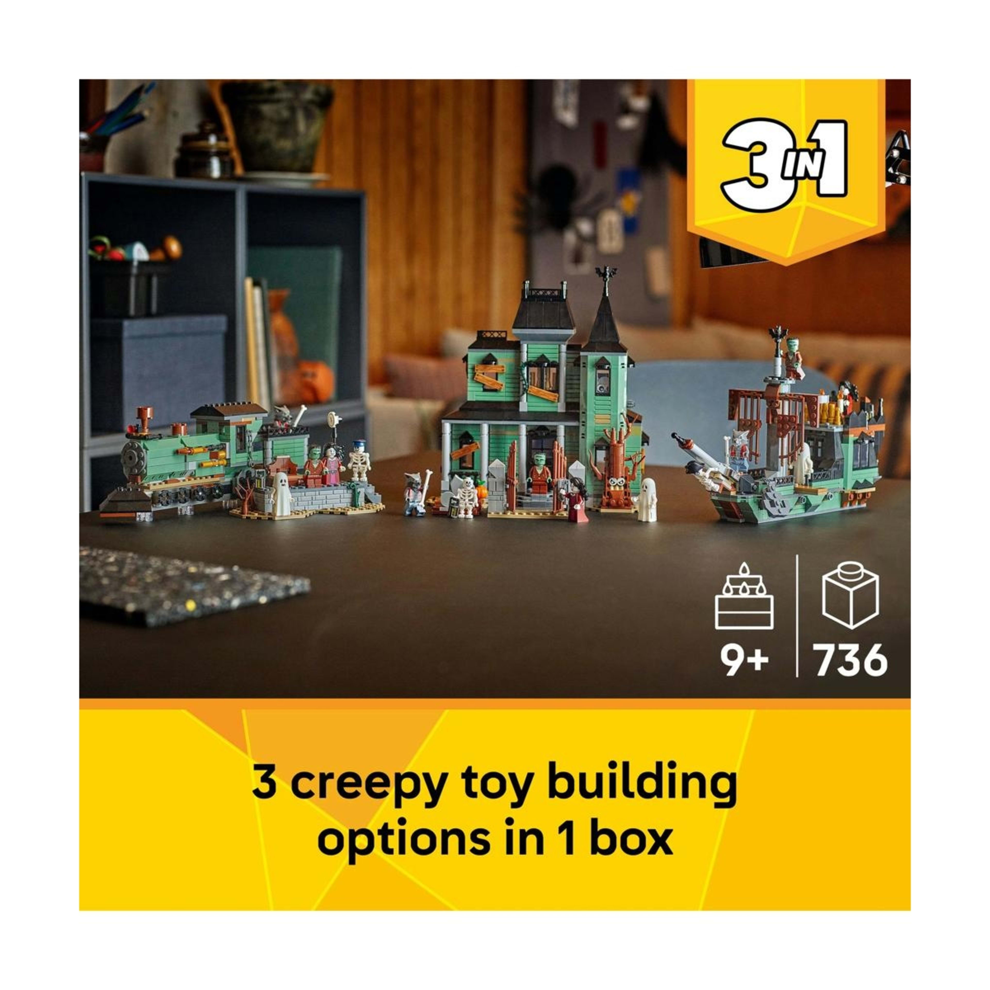 3 LEGO Creator Haunted Mansion 31167, 3 of 10