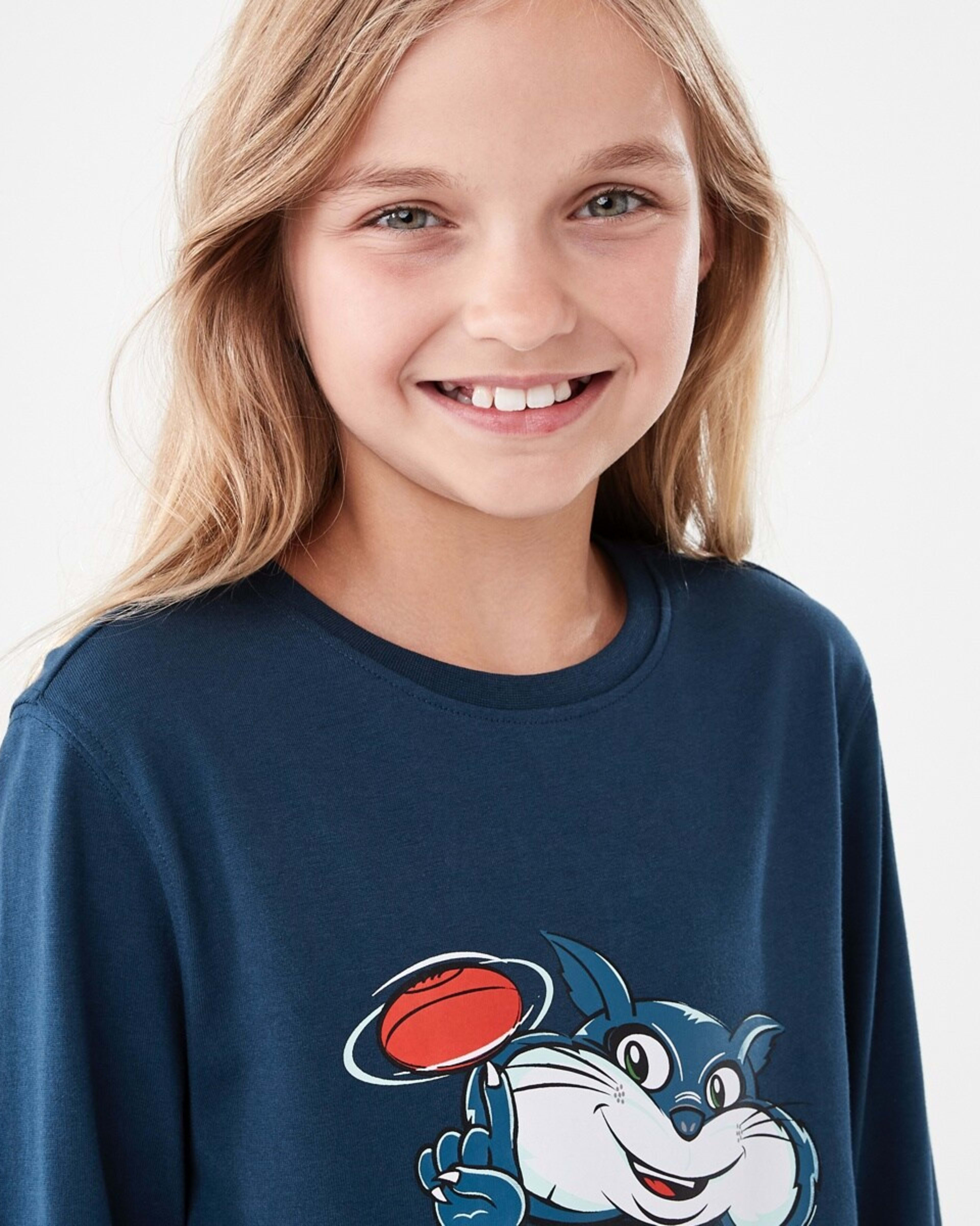 3 Official AFL Kids Pyjama Set Geelong, 3 of 9