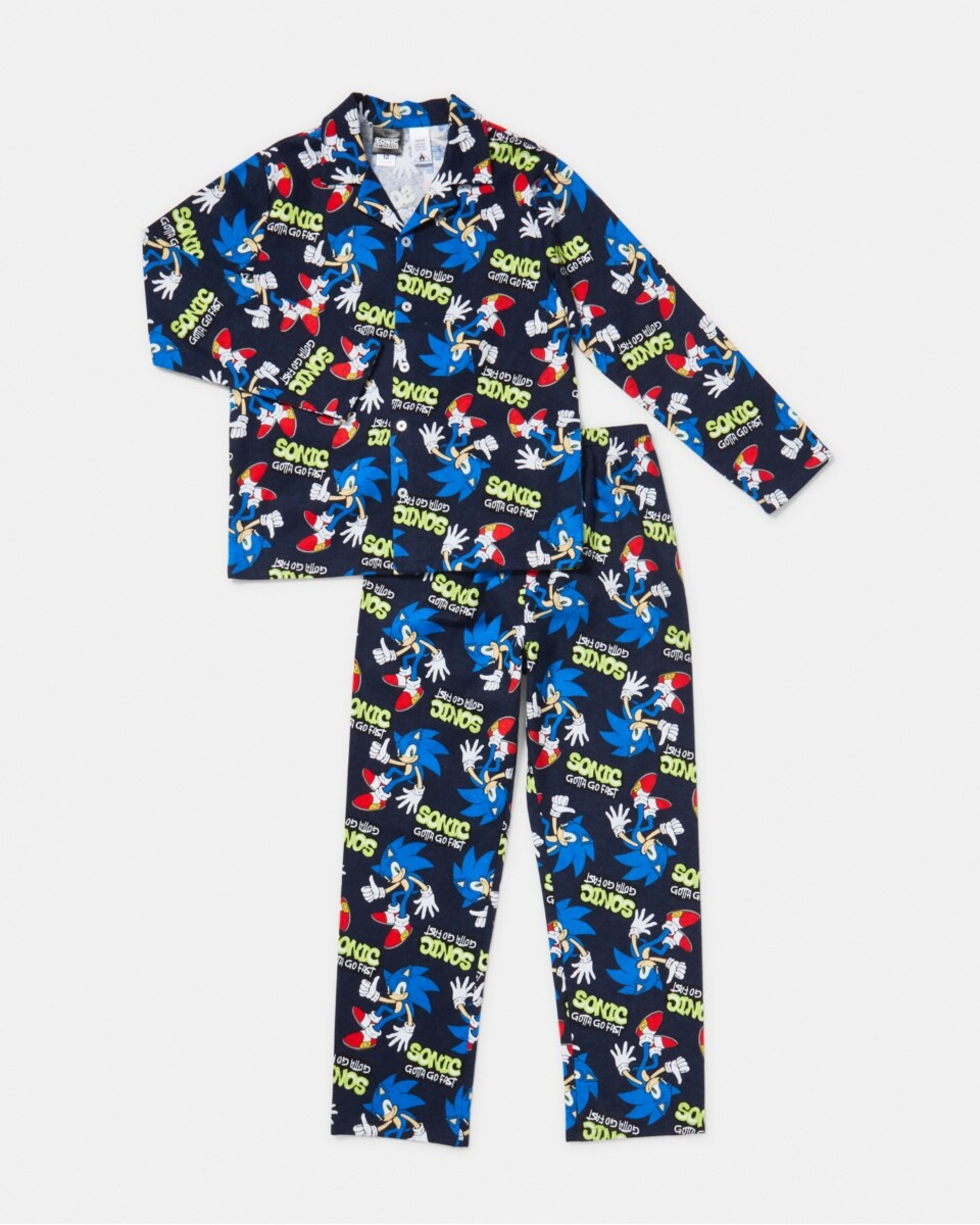 6 Sonic License Pyjama Set Sonic, 6 of 9
