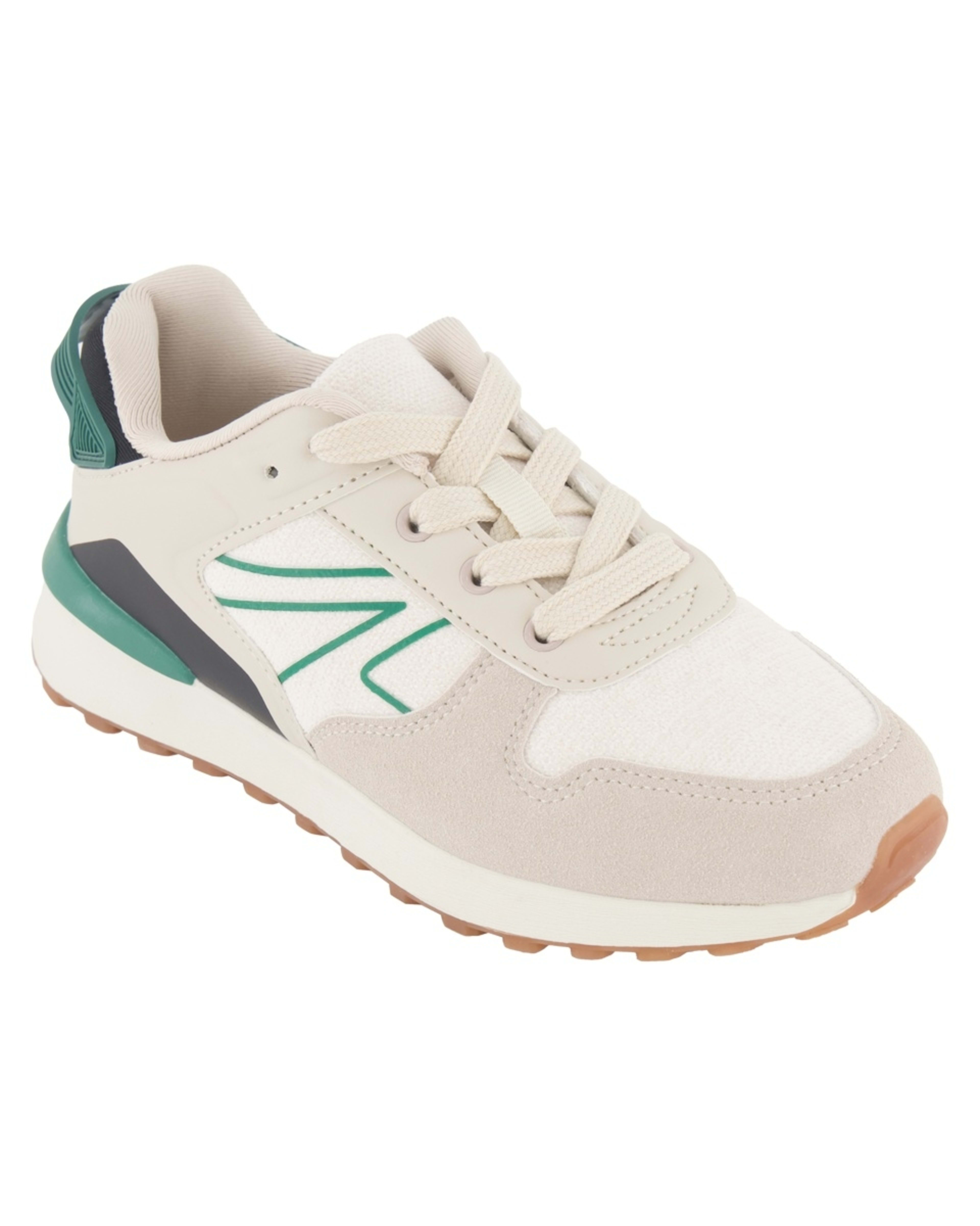 1 Senior Casual Shoes COLE OFF WHITE Green, 1 of 5