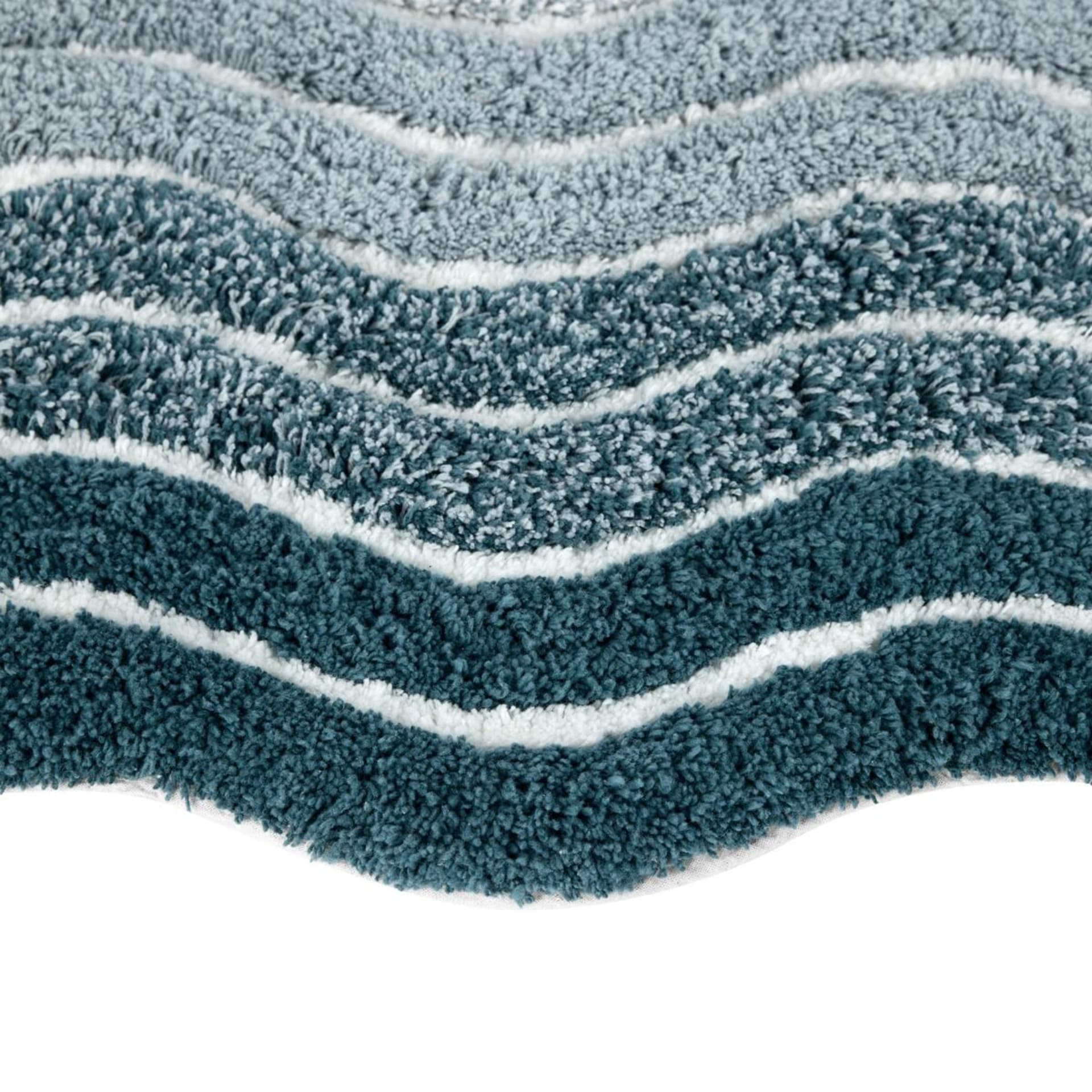 Blue Waves Bath Mat - Kmart
