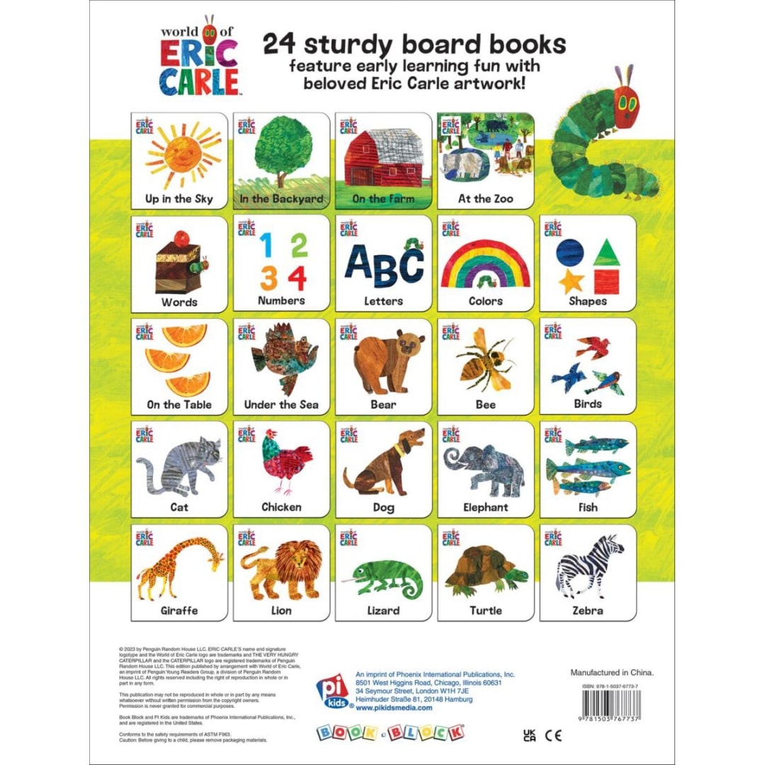 Deluxe 24Book Set by Eric Carle Book Kmart