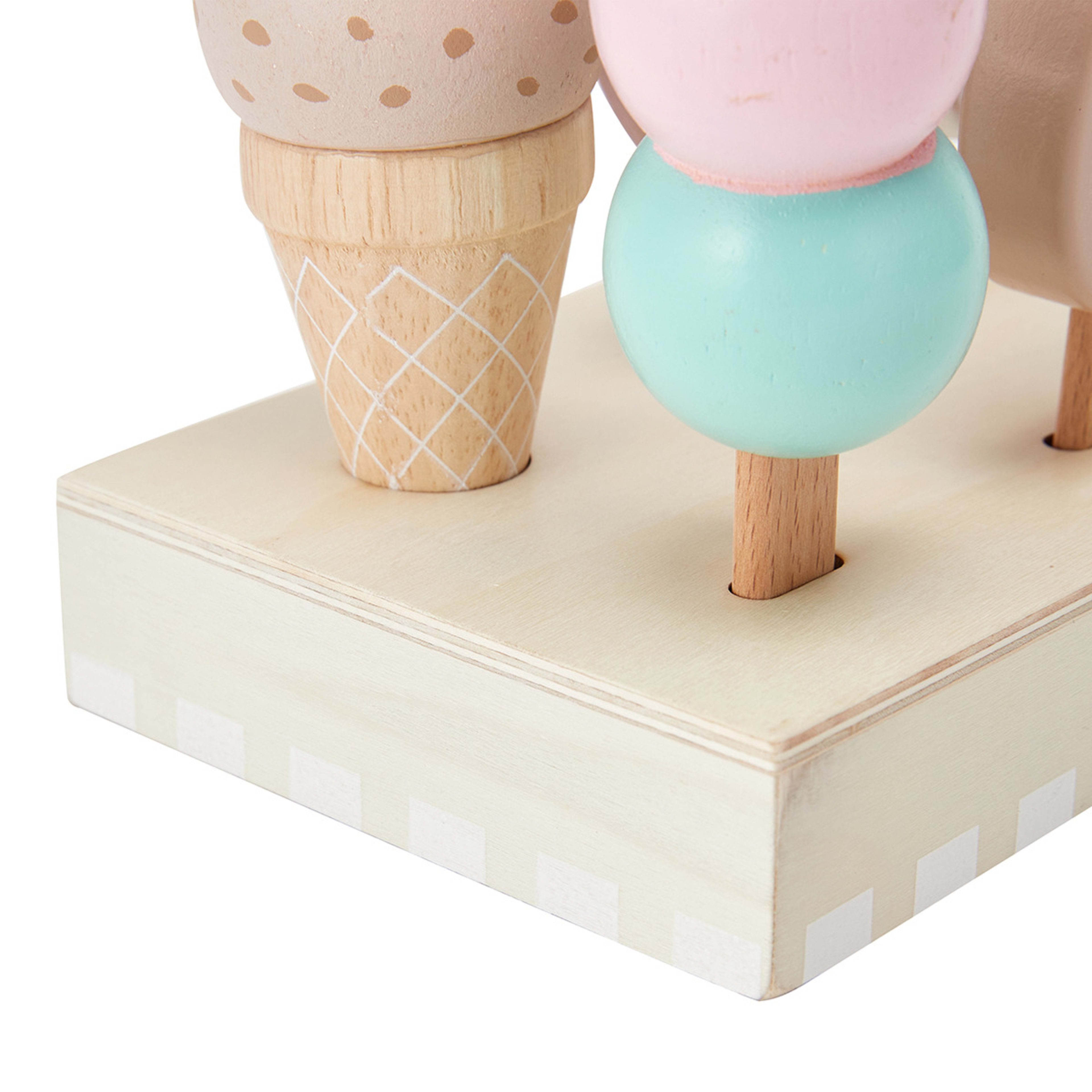 Wooden Ice Cream Tray Kmart