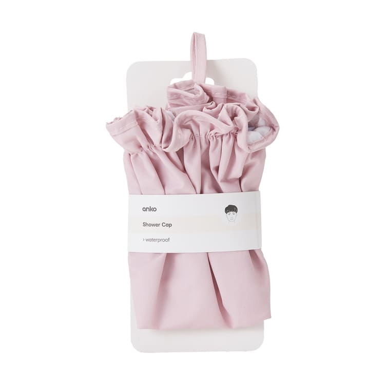 Shower Cap Pink Kmart