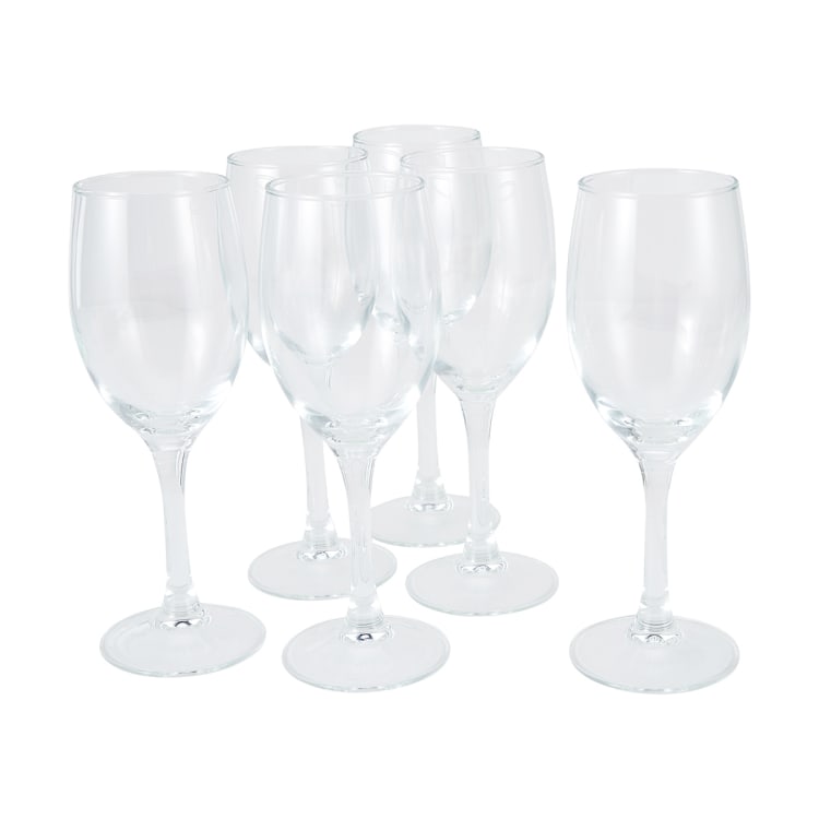 6 Everyday Wine Glasses Kmart