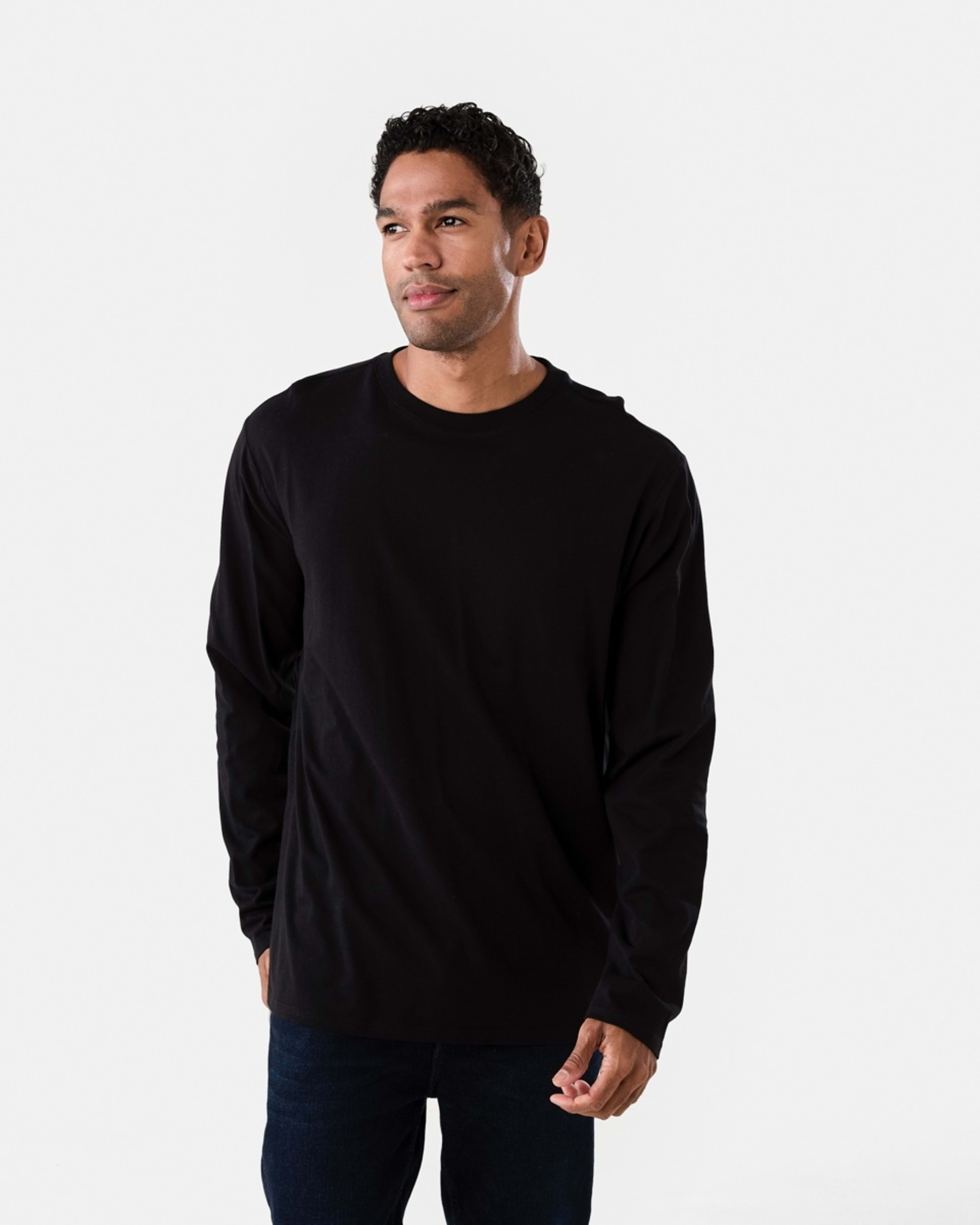 1 Long Sleeve Core T-shirt Black