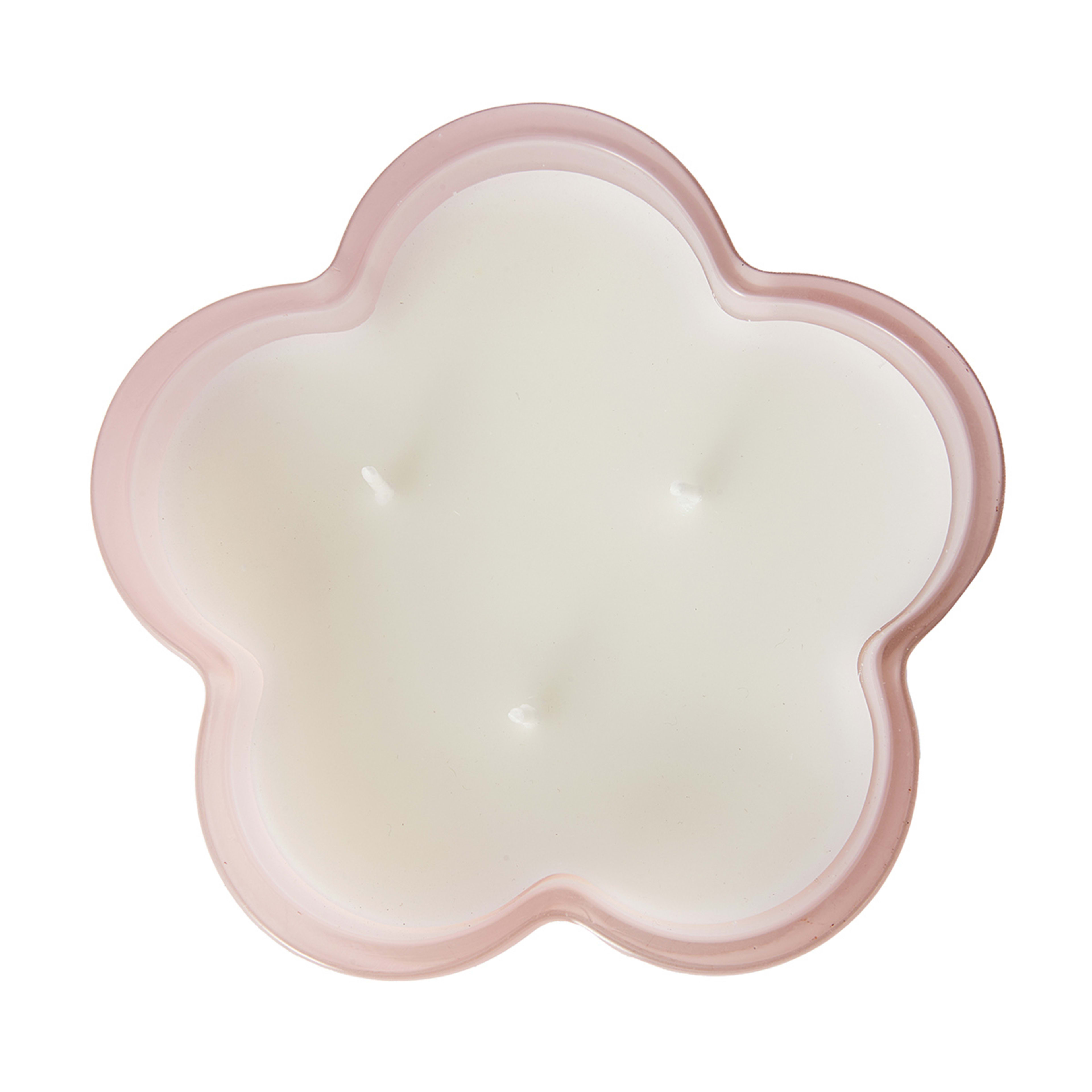 4 Fresh Pear & Freesia Flower Shaped Fragrant Candle, 4 of 7