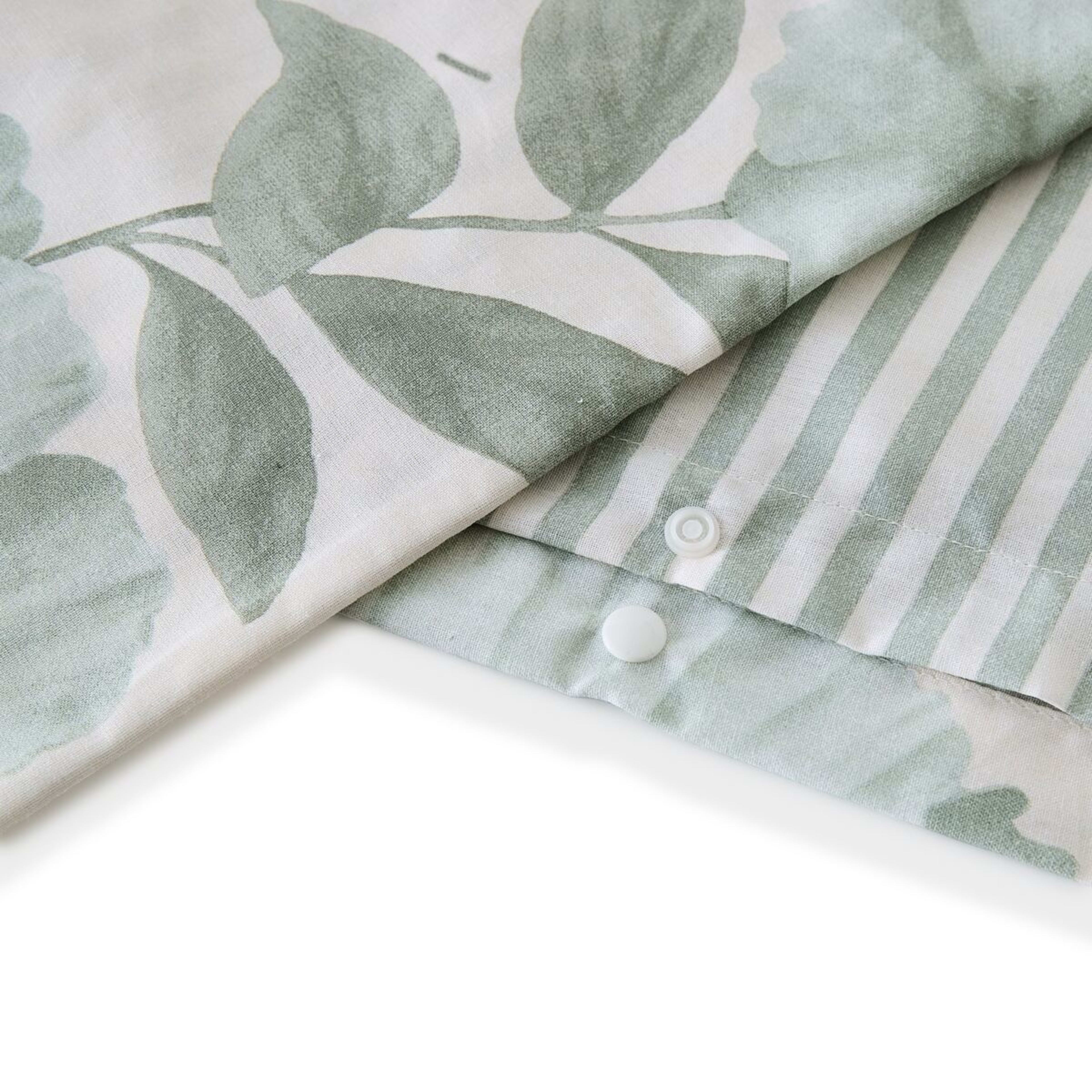 6 Mari Cotton Rich Reversible Quilt Cover Set - King Bed, 6 of 7