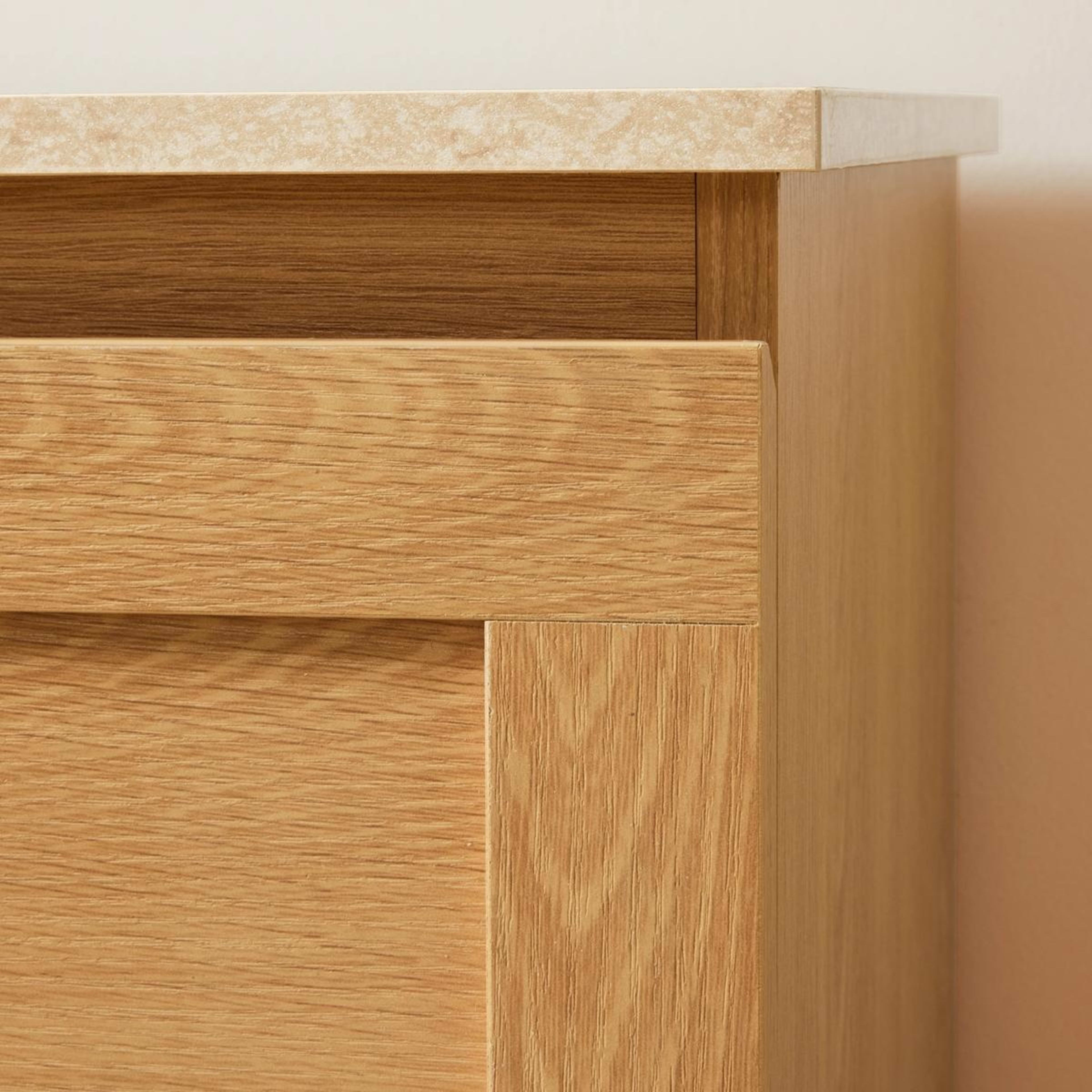 5 Bailey Bedside Table - Oak Look, 5 of 7
