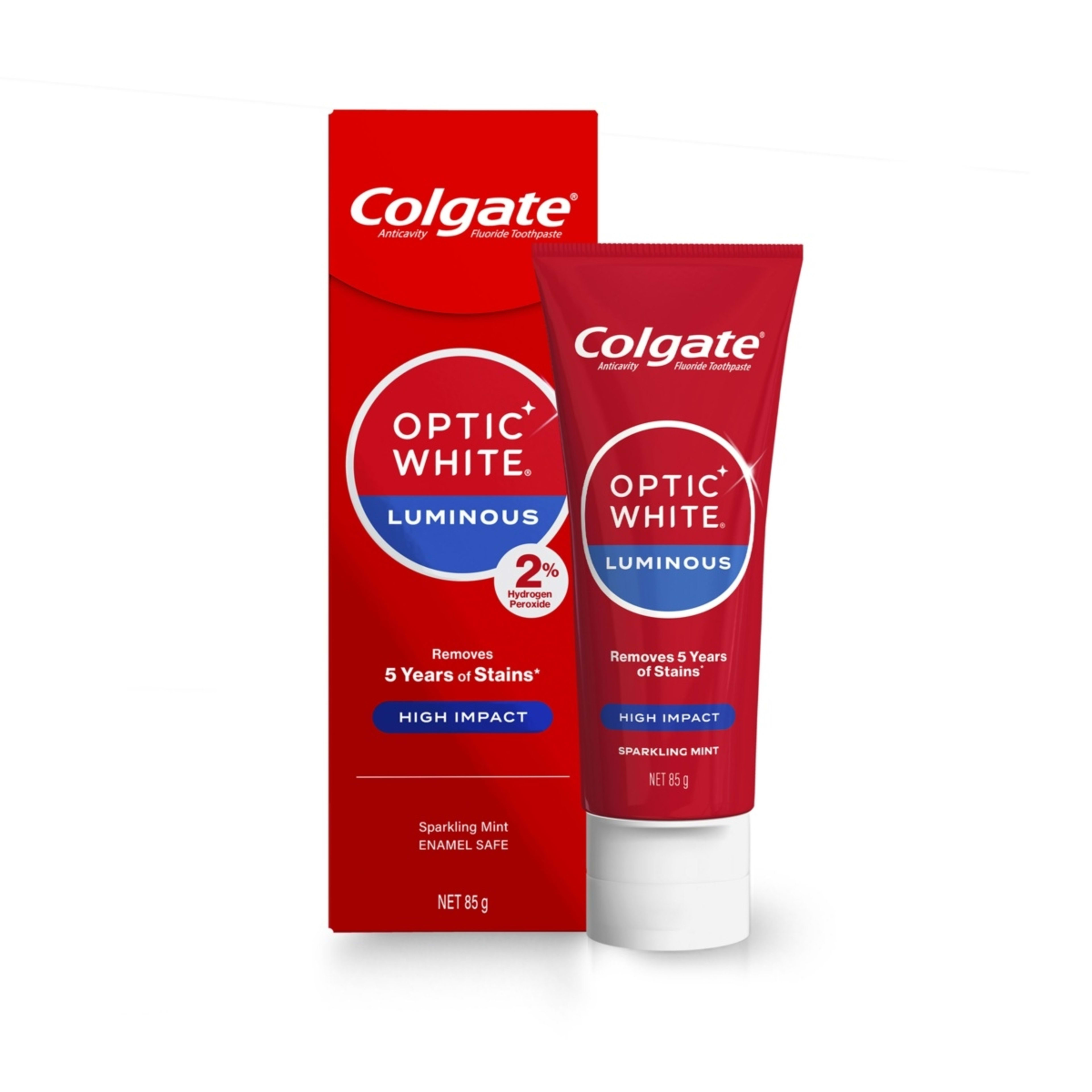 4 Colgate Optic White Expert High Impact Sparkling Mint Anti Cavity Fluoride Toothpaste, 4 of 10