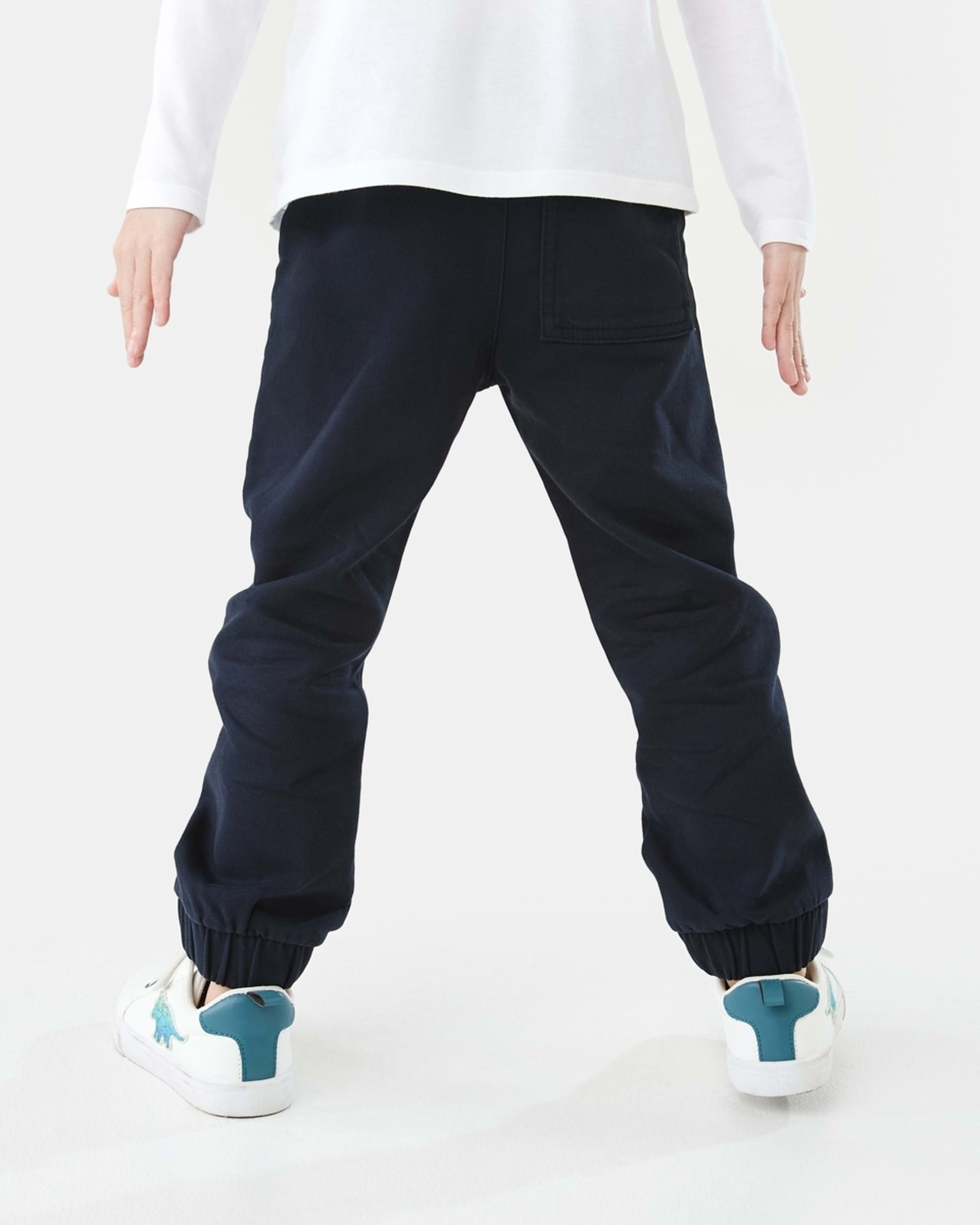 2 Pull-On Knit Joggers SKY CAPTAIN, 2 of 8