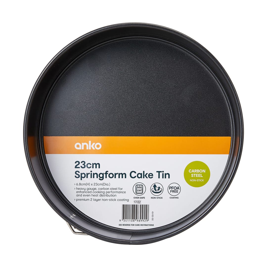 23cm Springform Cake Tin Kmart