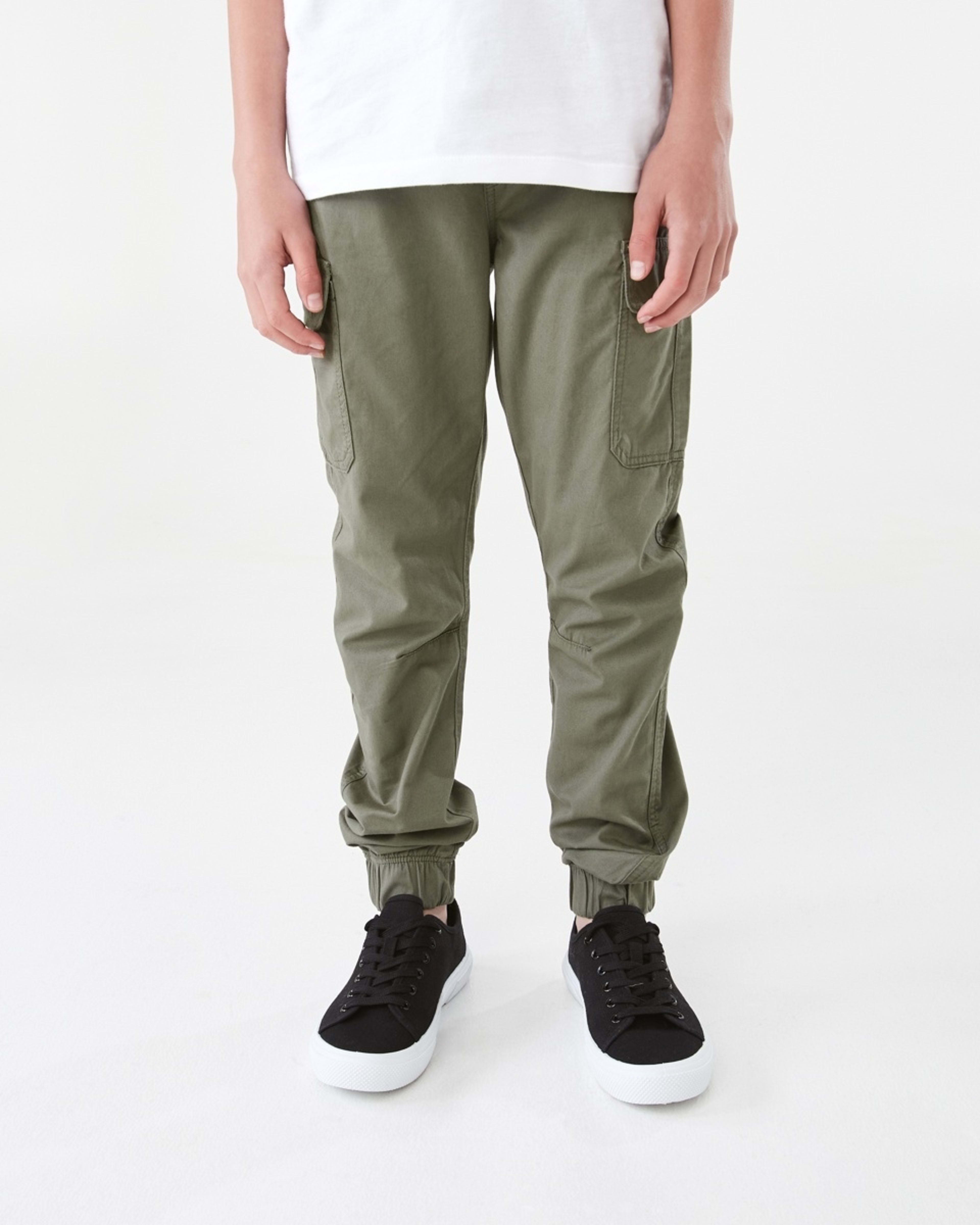 1 Cargo Jogger Pants Grn Beetle