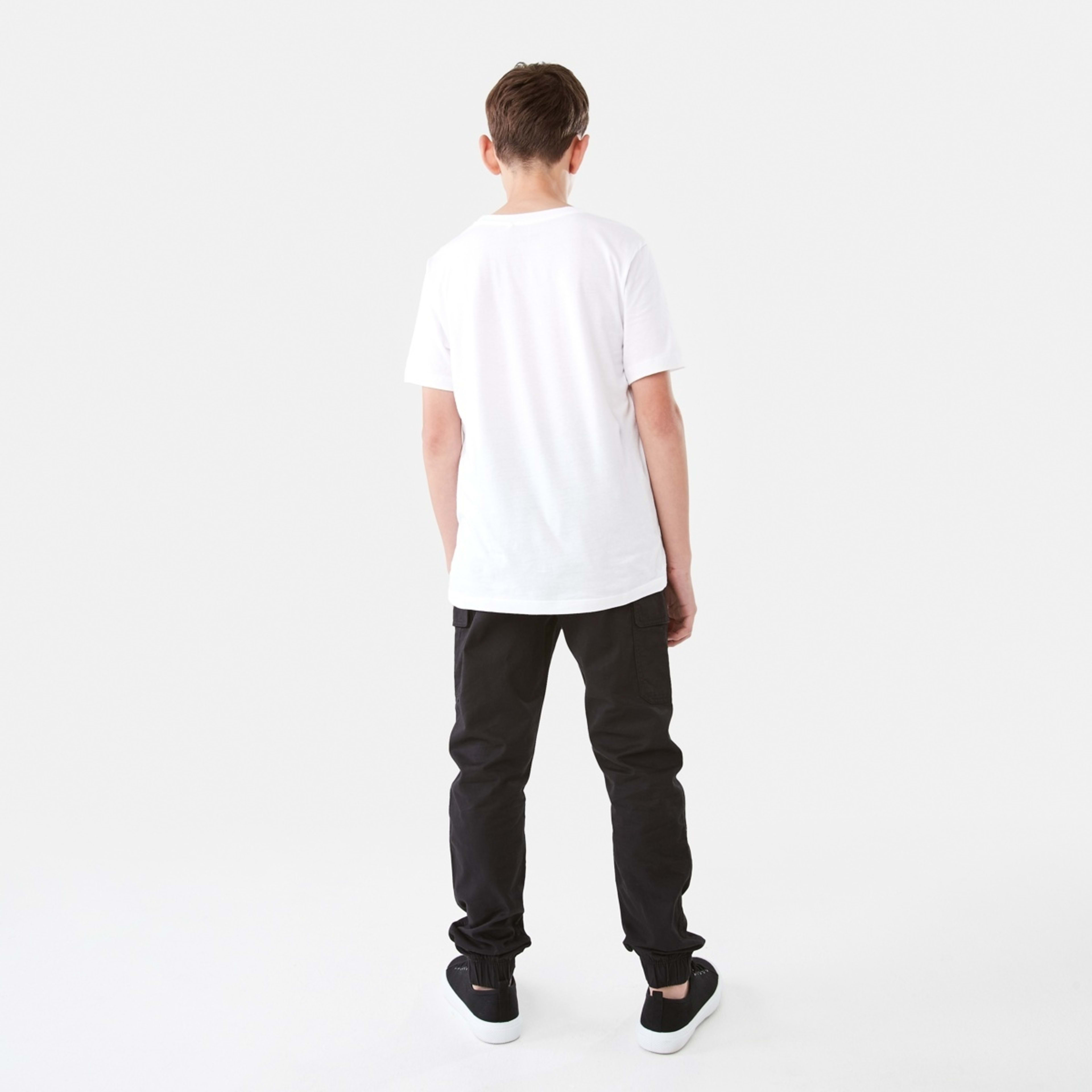 7 Cargo Jogger Pants Black, 7 of 9