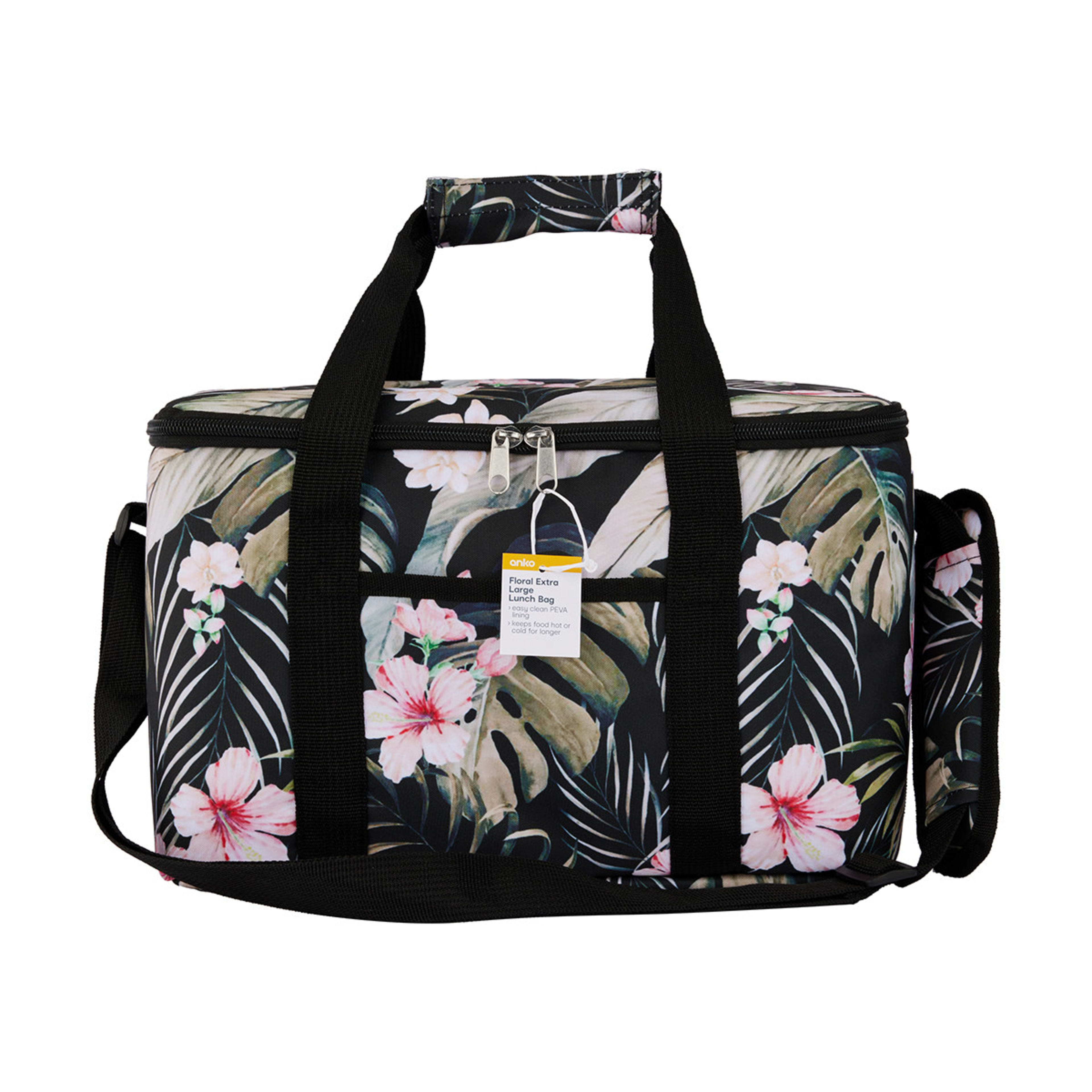 Floral Extra Large Lunch Bag Kmart