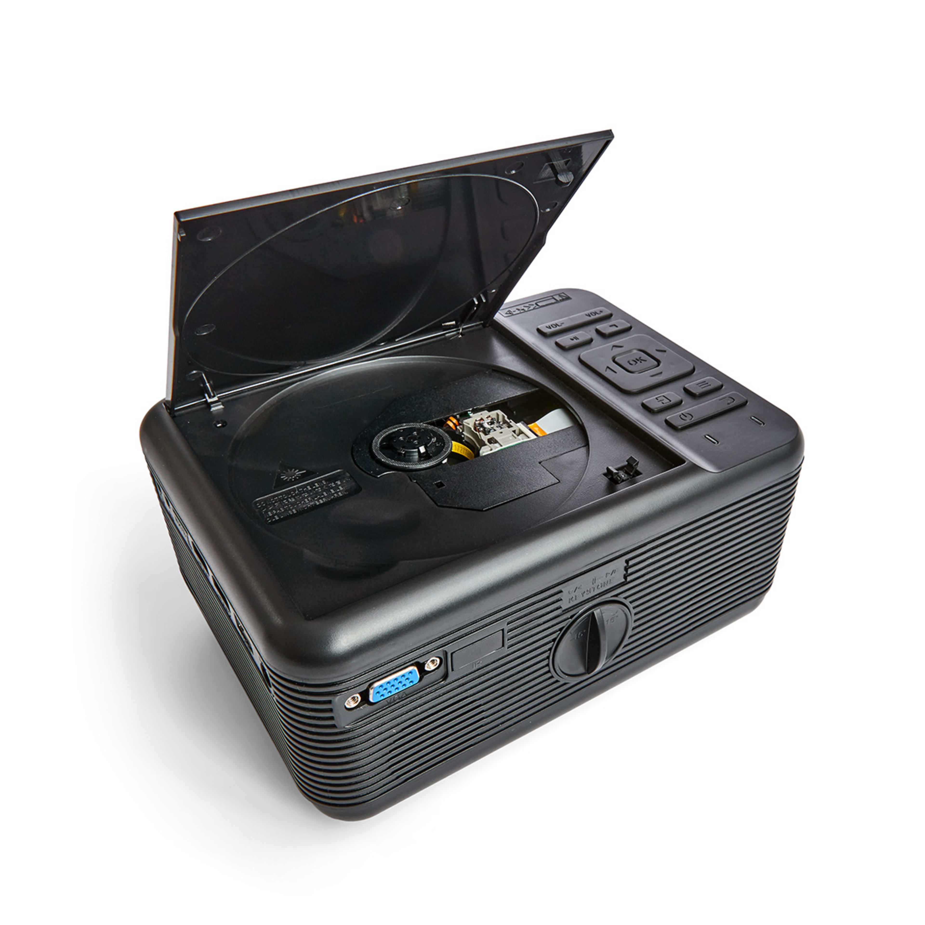 6 2-in-1 Wi-Fi Projector with DVD Player, 6 of 10