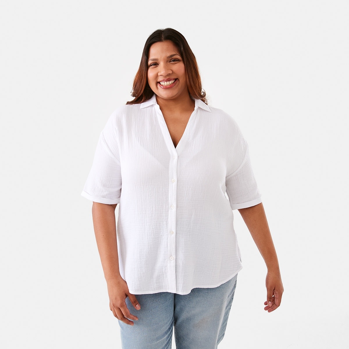 Kmart plus size tops best sale