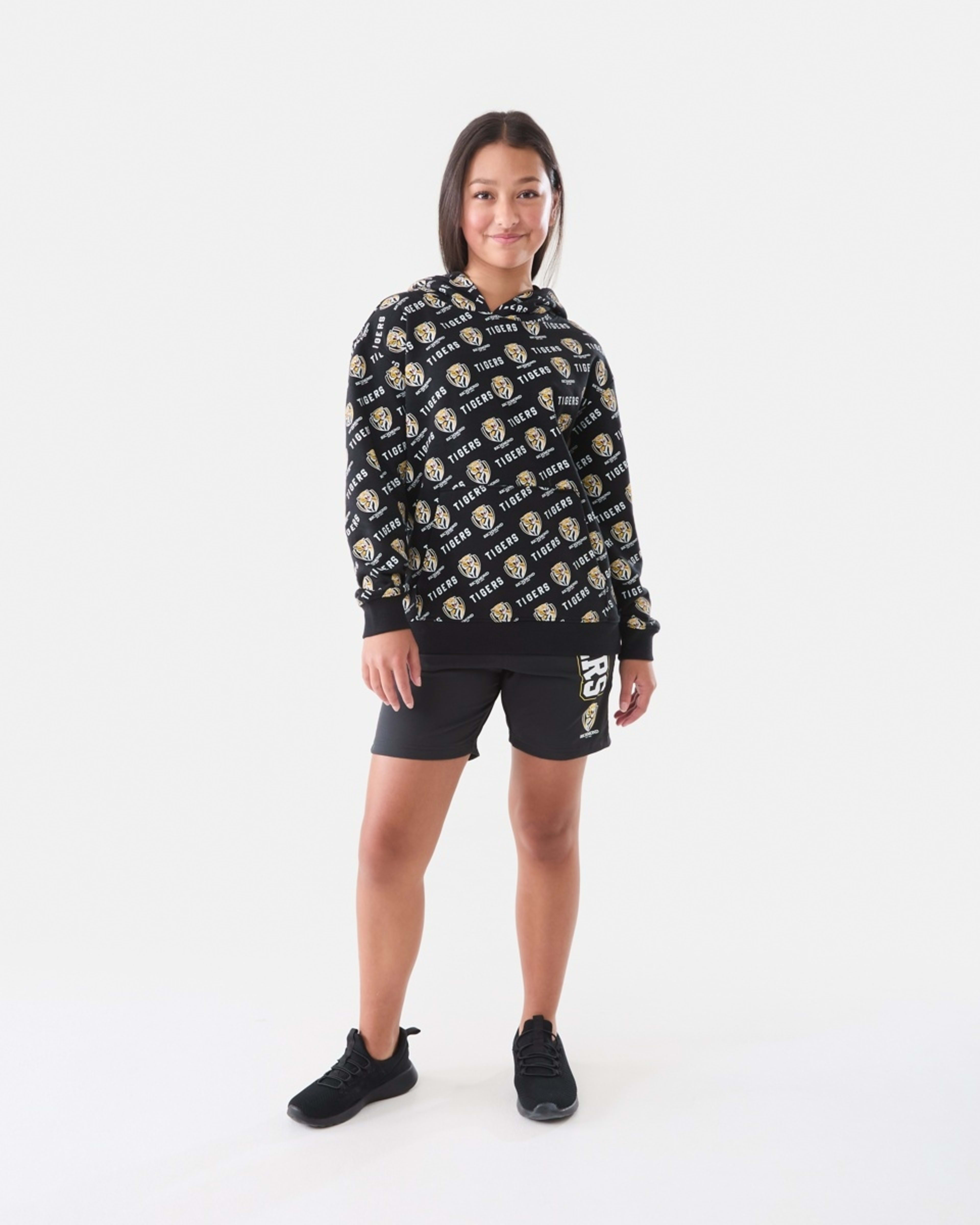 9 Official AFL Kids All Over Print Hoodie Richmond, 9 of 10