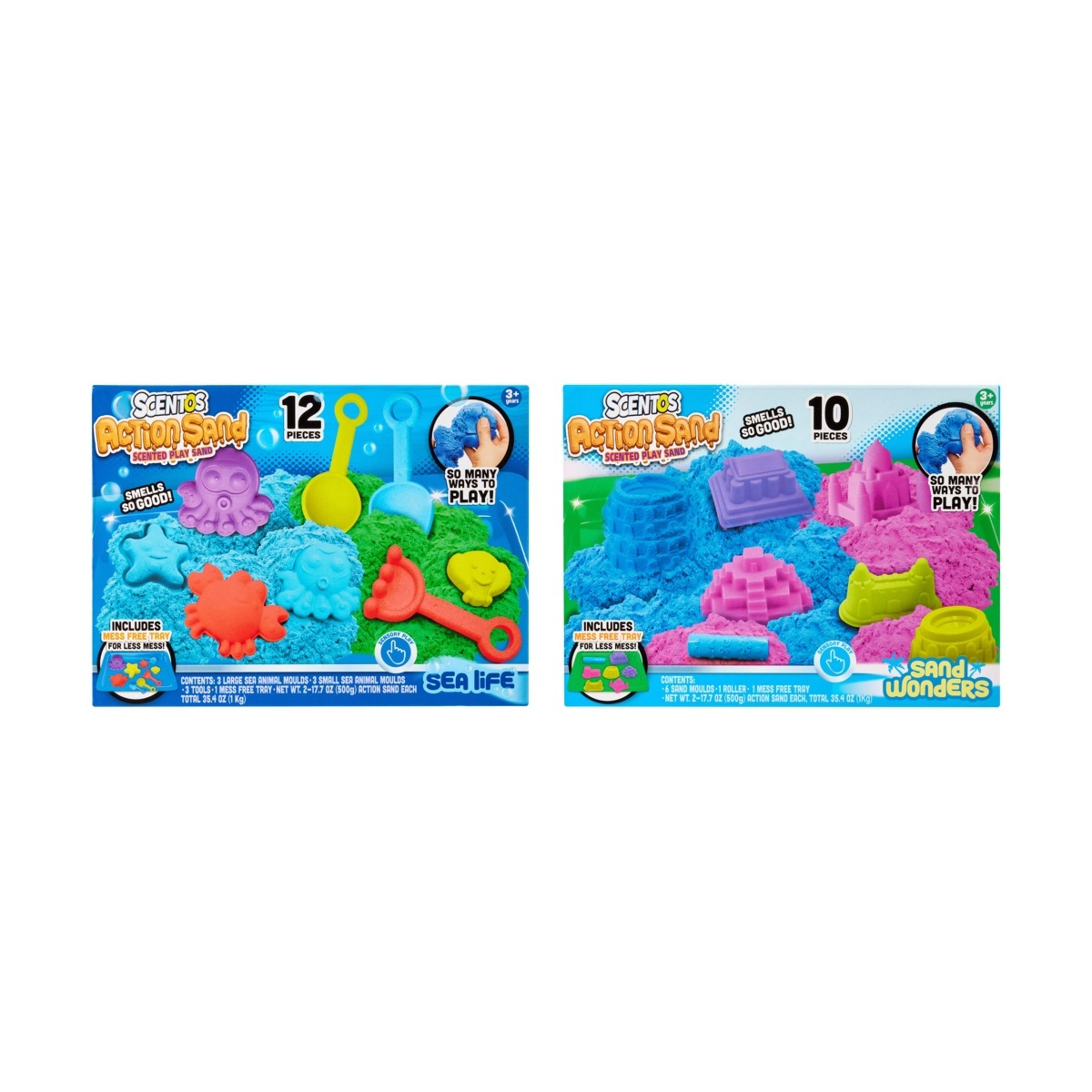 1 Scentos Action Sand: Scented Play Sand - Assorted