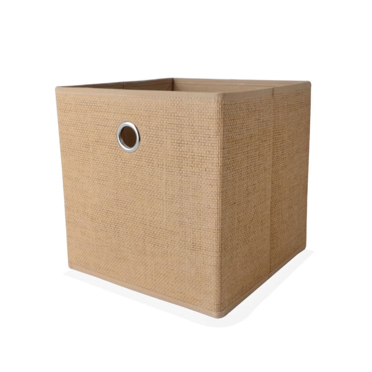 Rattan Look Storage Cube Kmart