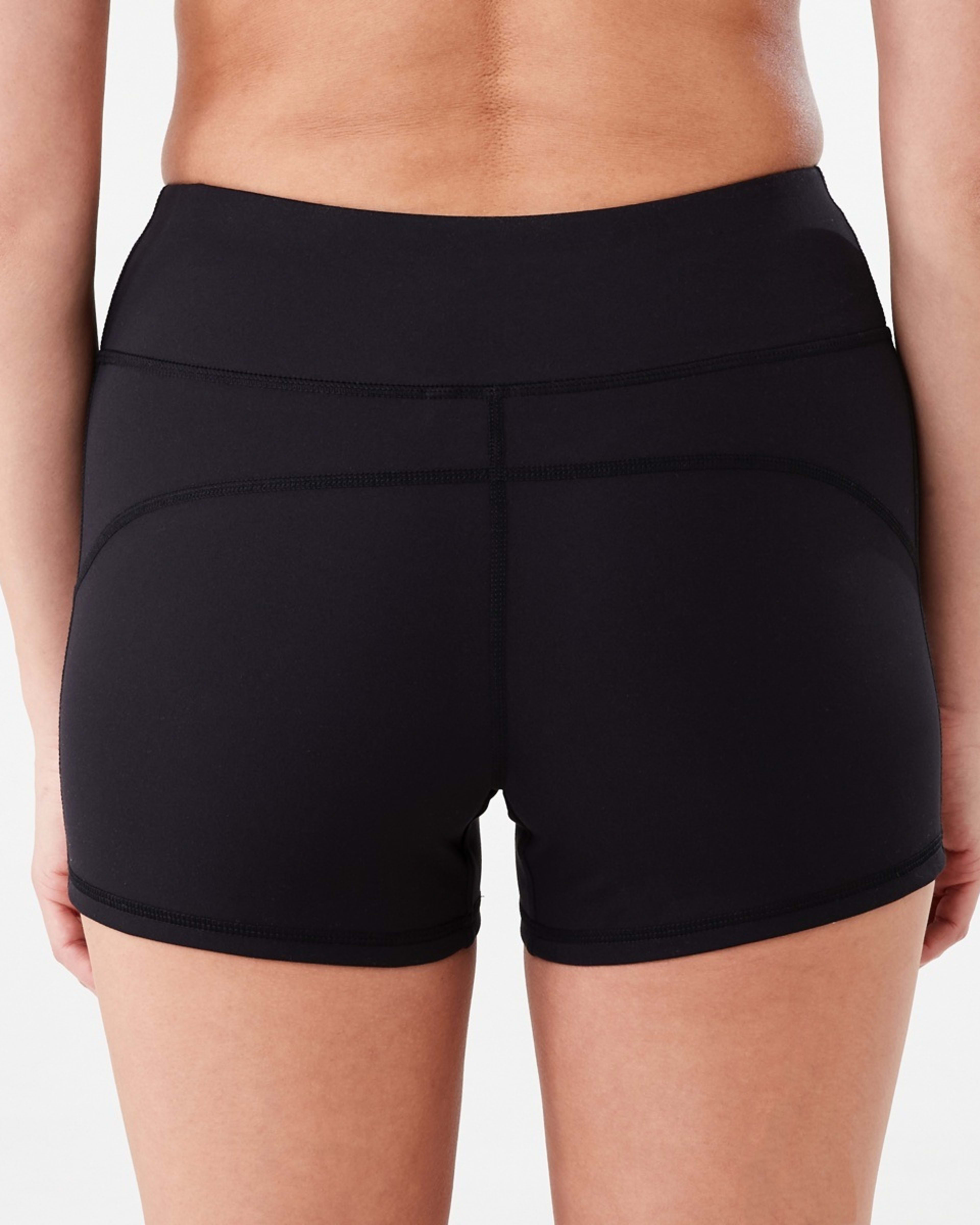 3 Active Womens Micro Bike Shorts BLACK, 3 of 6