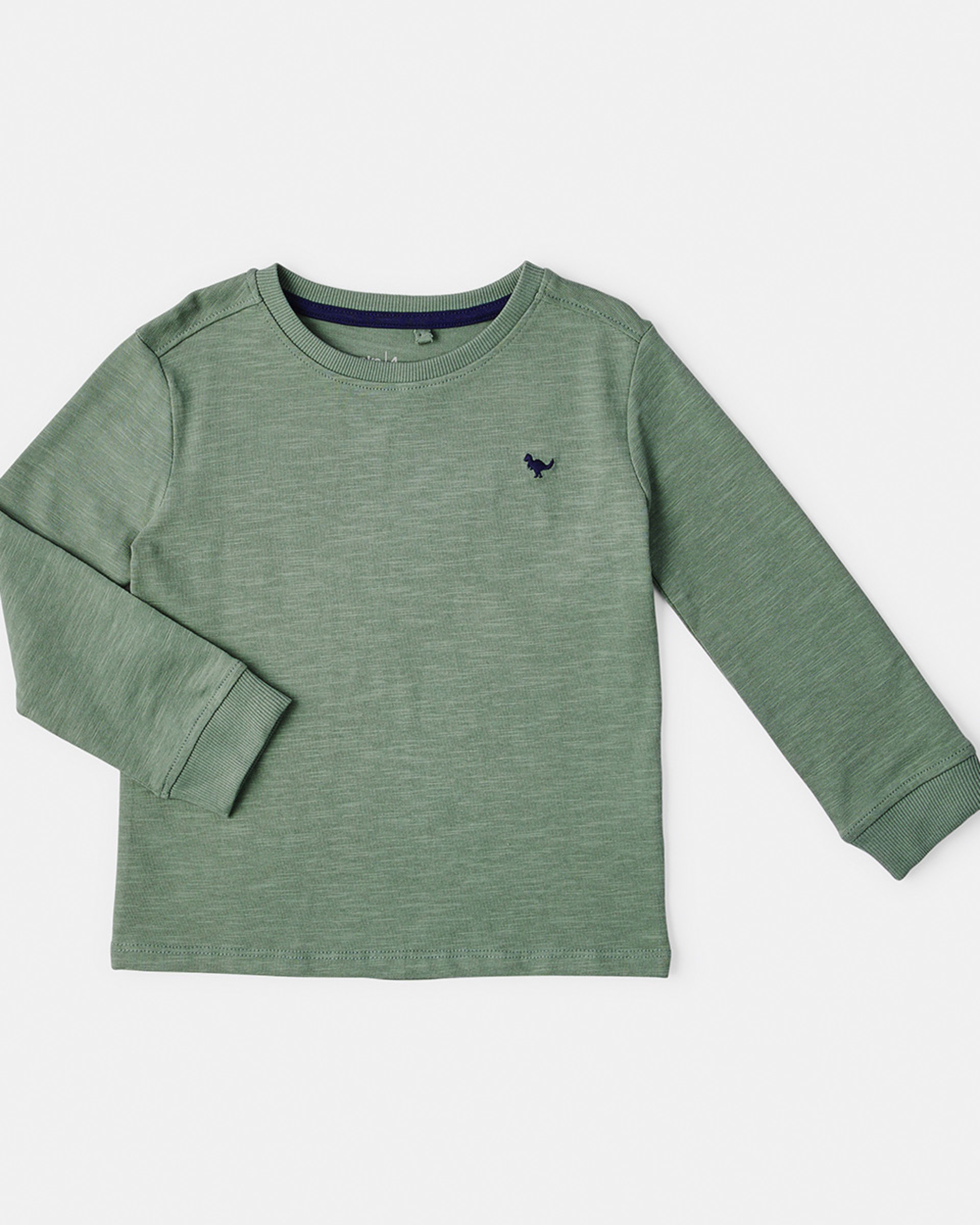 8 Long Sleeve Textured T-shirt Bamboo, 8 of 9