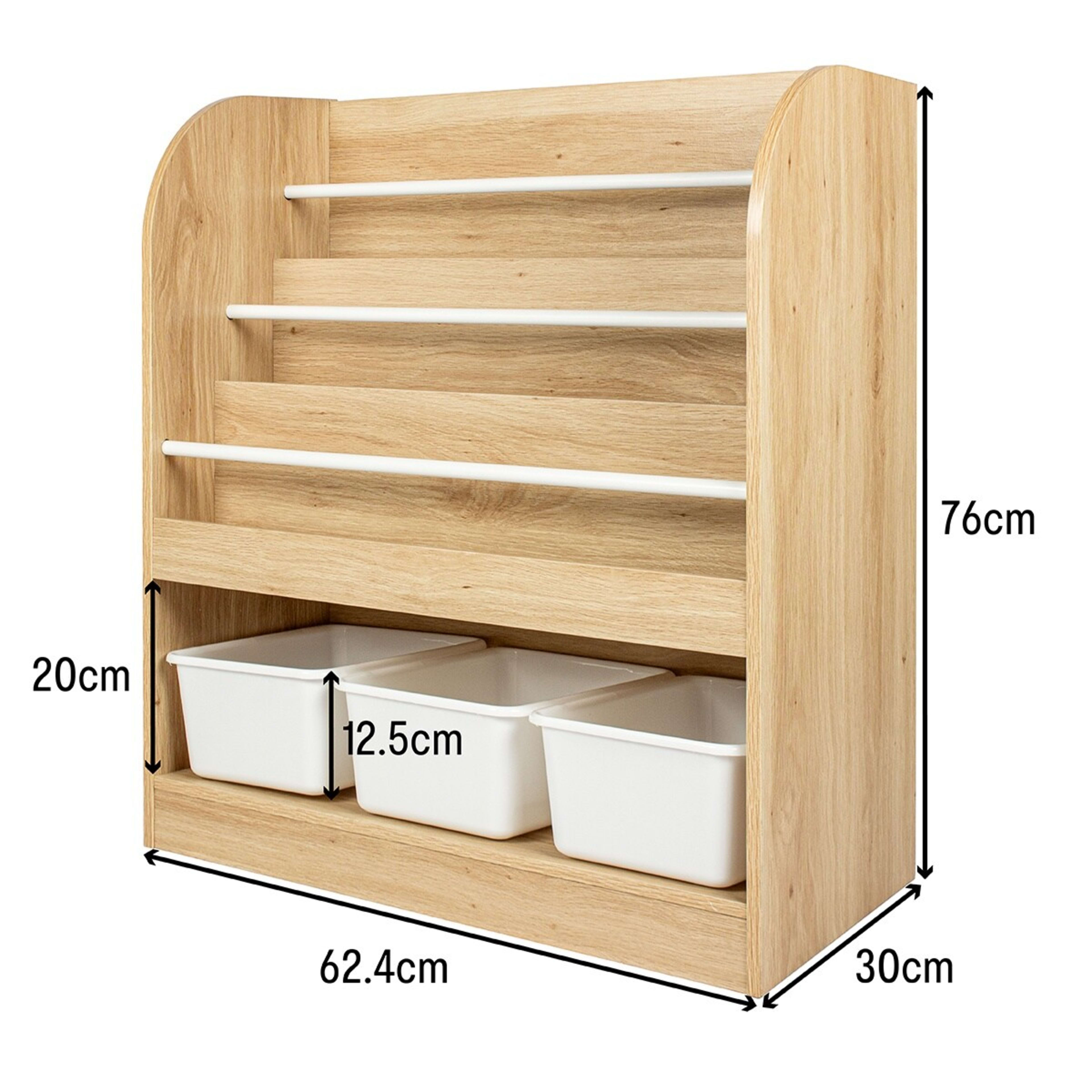 9 Kids Bookcase with Storage, 9 of 9