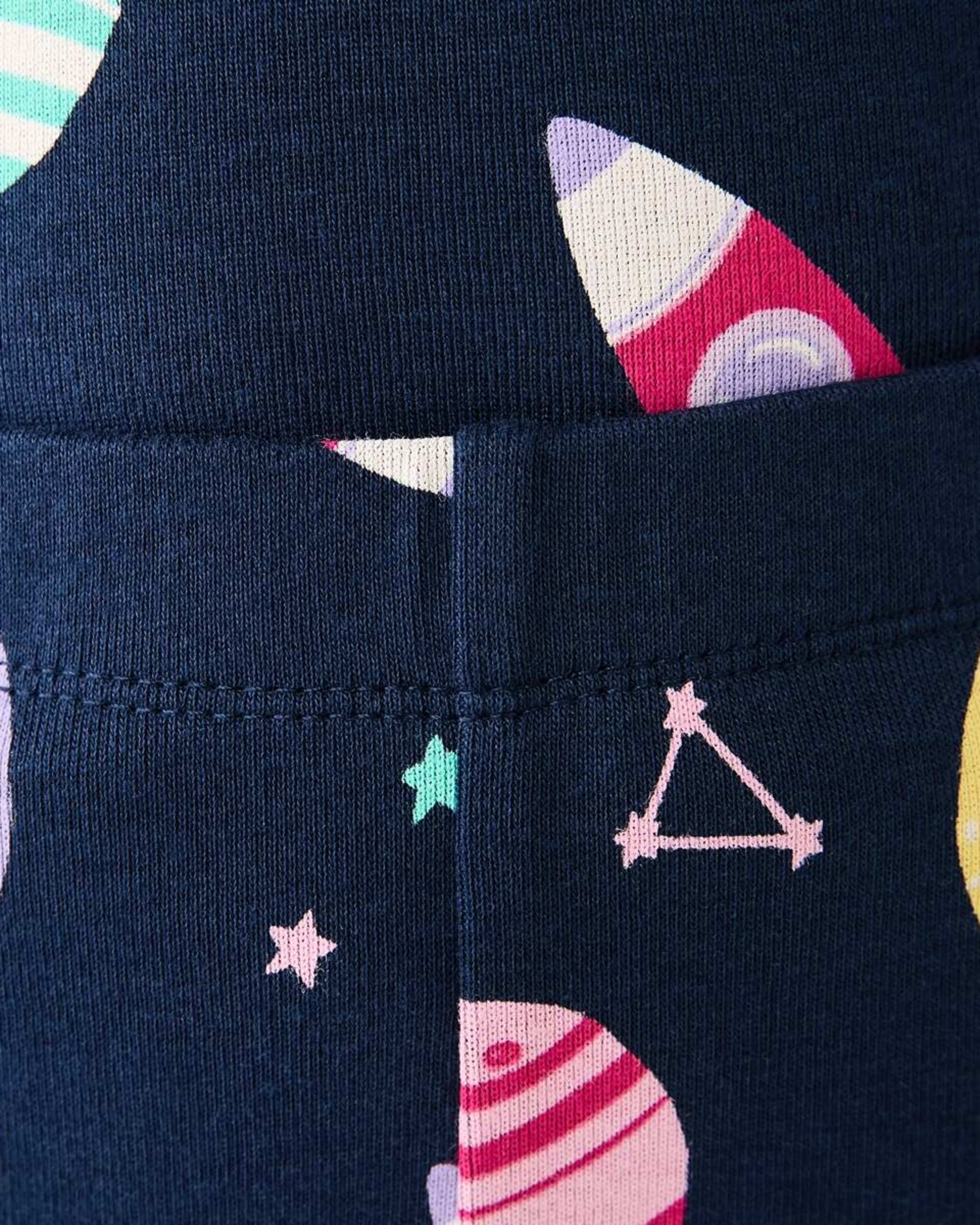5 Rib Pyjama Set Blu Planet, 5 of 10