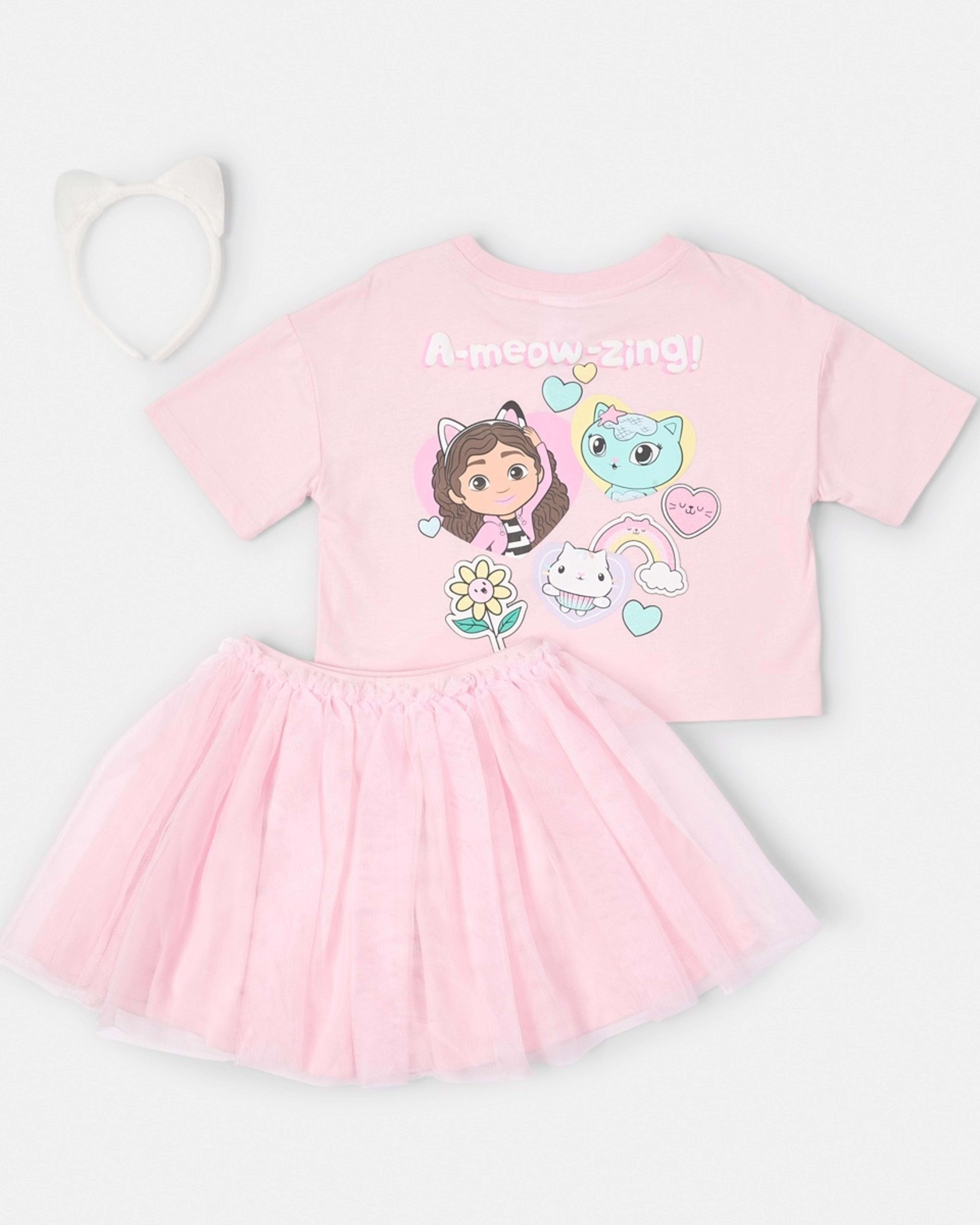 10 Gabby's Dollhouse License Tutu Set Gabby Set, 10 of 10